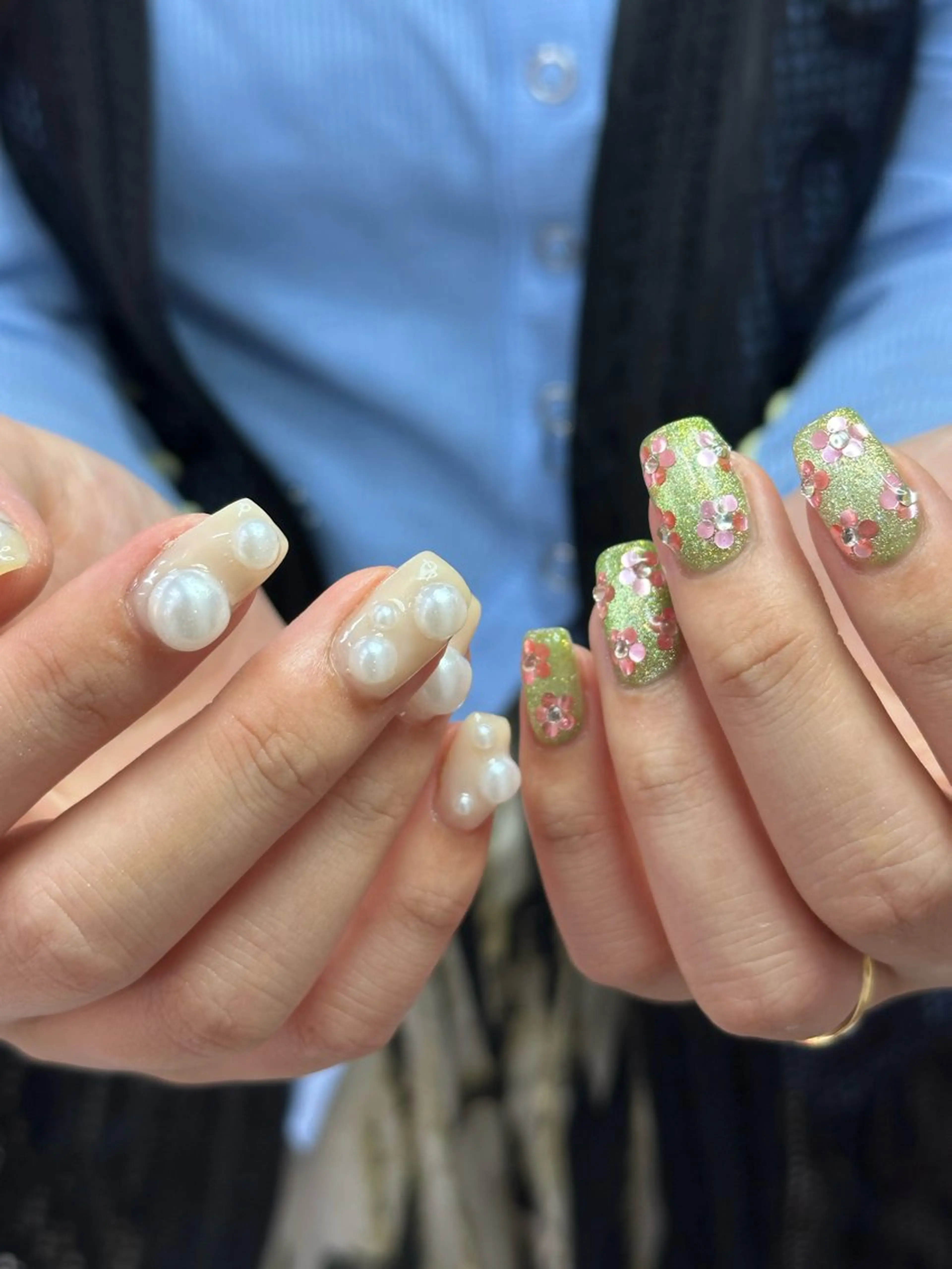 ネイル ハンドネイル フットネイル YukaRyu /癖デザインのネイルデザイン