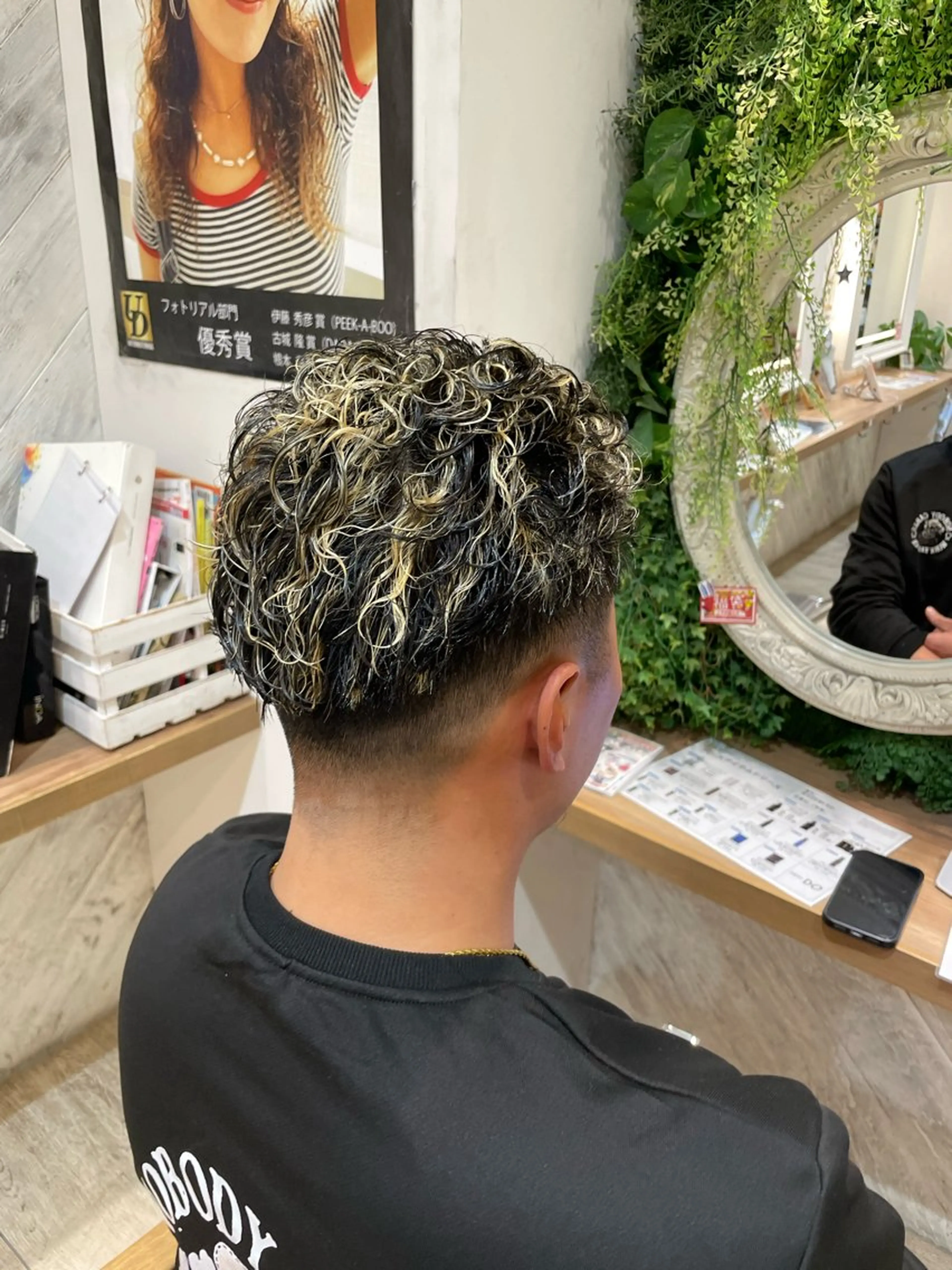 パーマ メンズ カット ヘアカラー パーマ ブリーチ超特化美容師 ☯️ルカ✡️💫のヘアスタイル