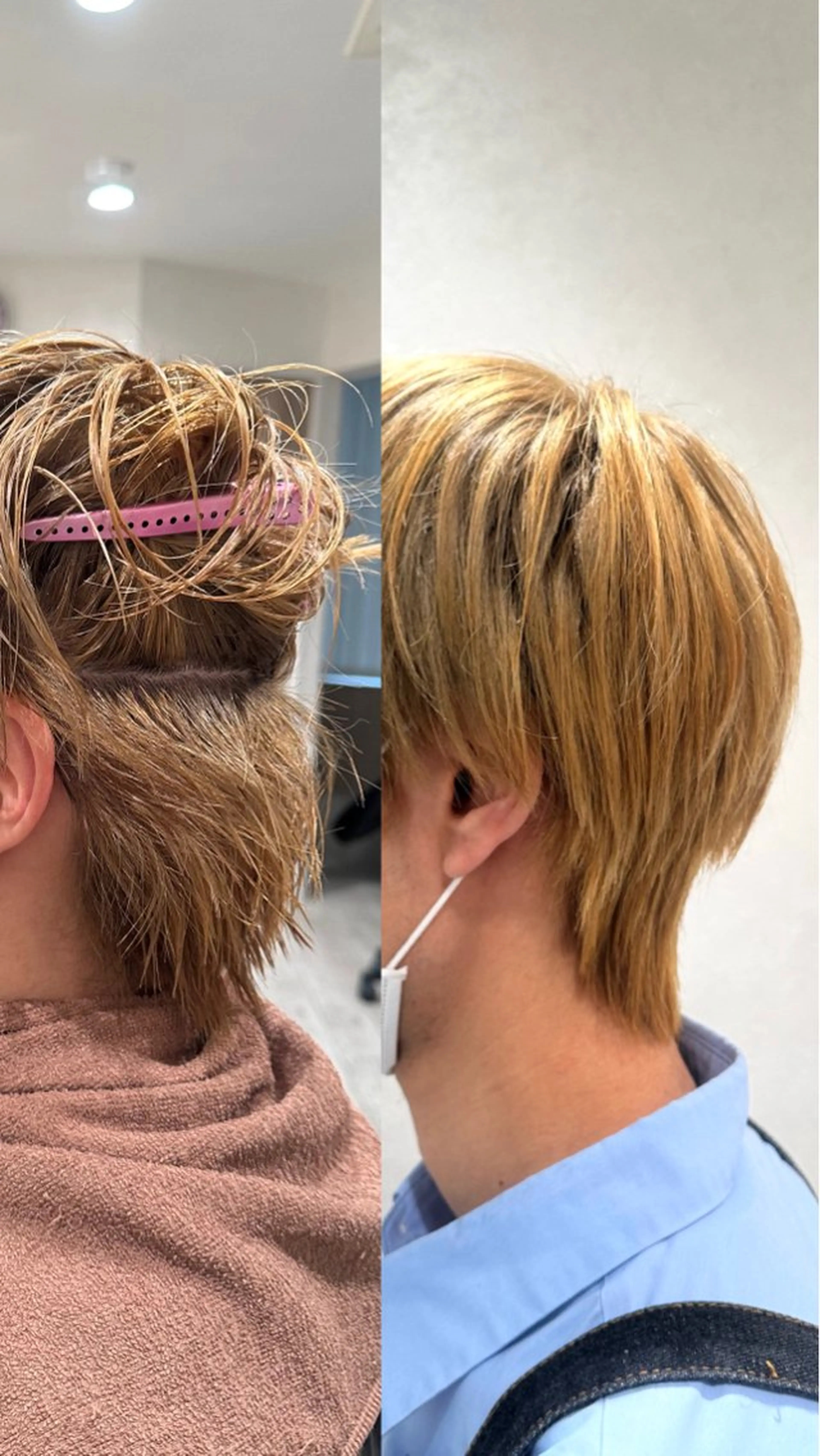 カラー パーマ メンズ ダウンパーマ メンズ韓国風 メンズパーマ カット パーマ ユージ ✂︎ カット／パーマ特化のヘアスタイル