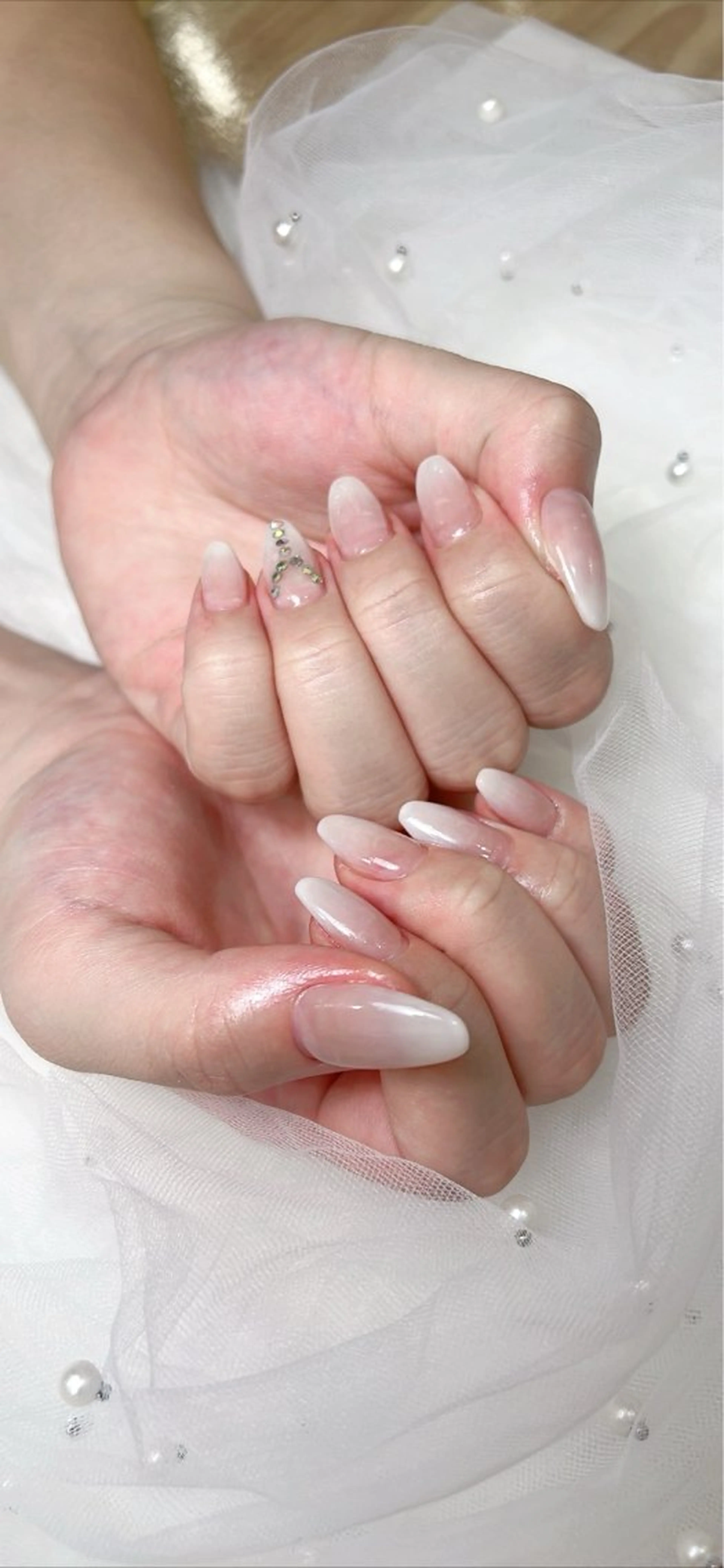 【初回オフ代無料】 ベイビーブーマーネイル¥6300➕オフ¥660の写真