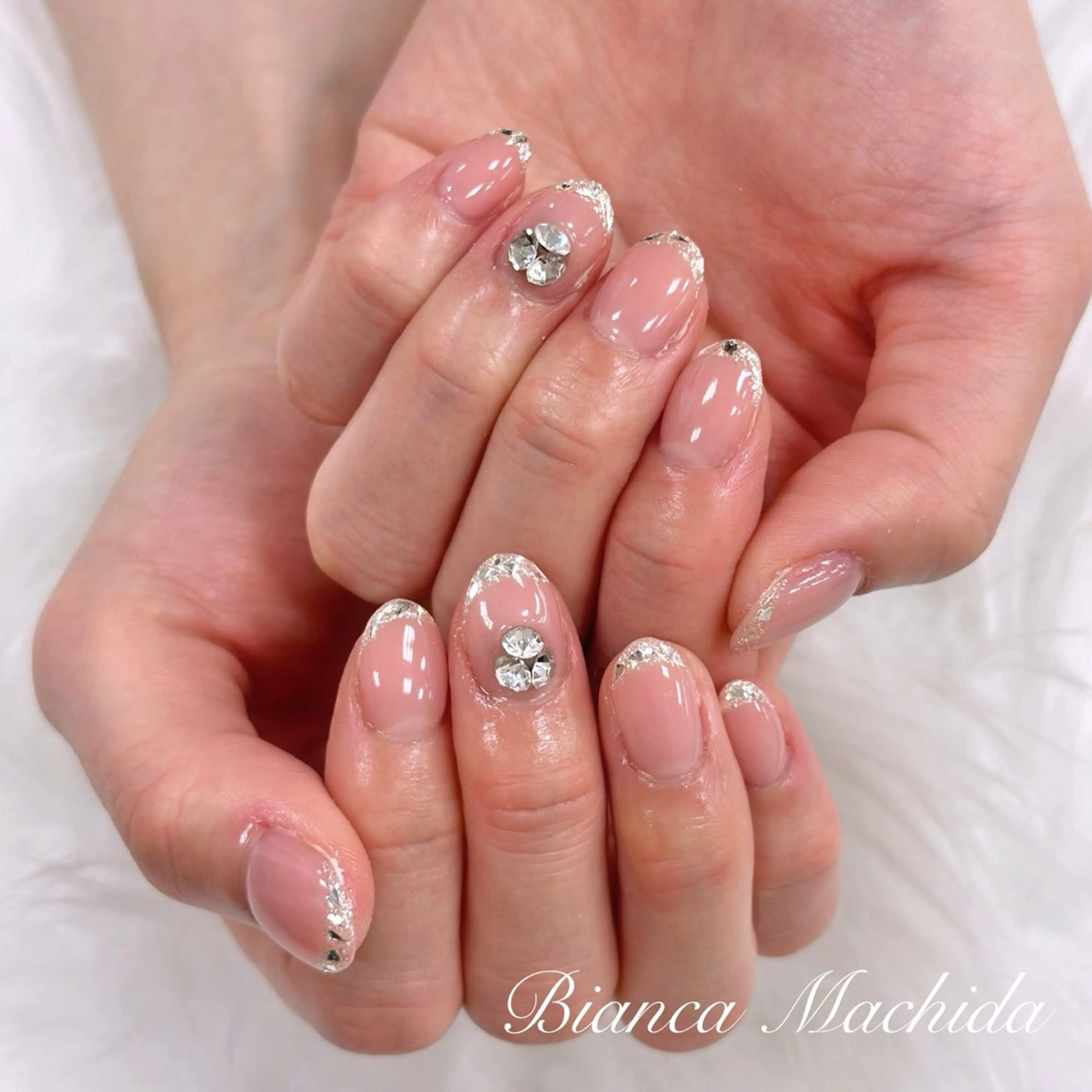 ネイル ハンドネイル Bianca👼🏻 OIKAWAのネイルデザイン