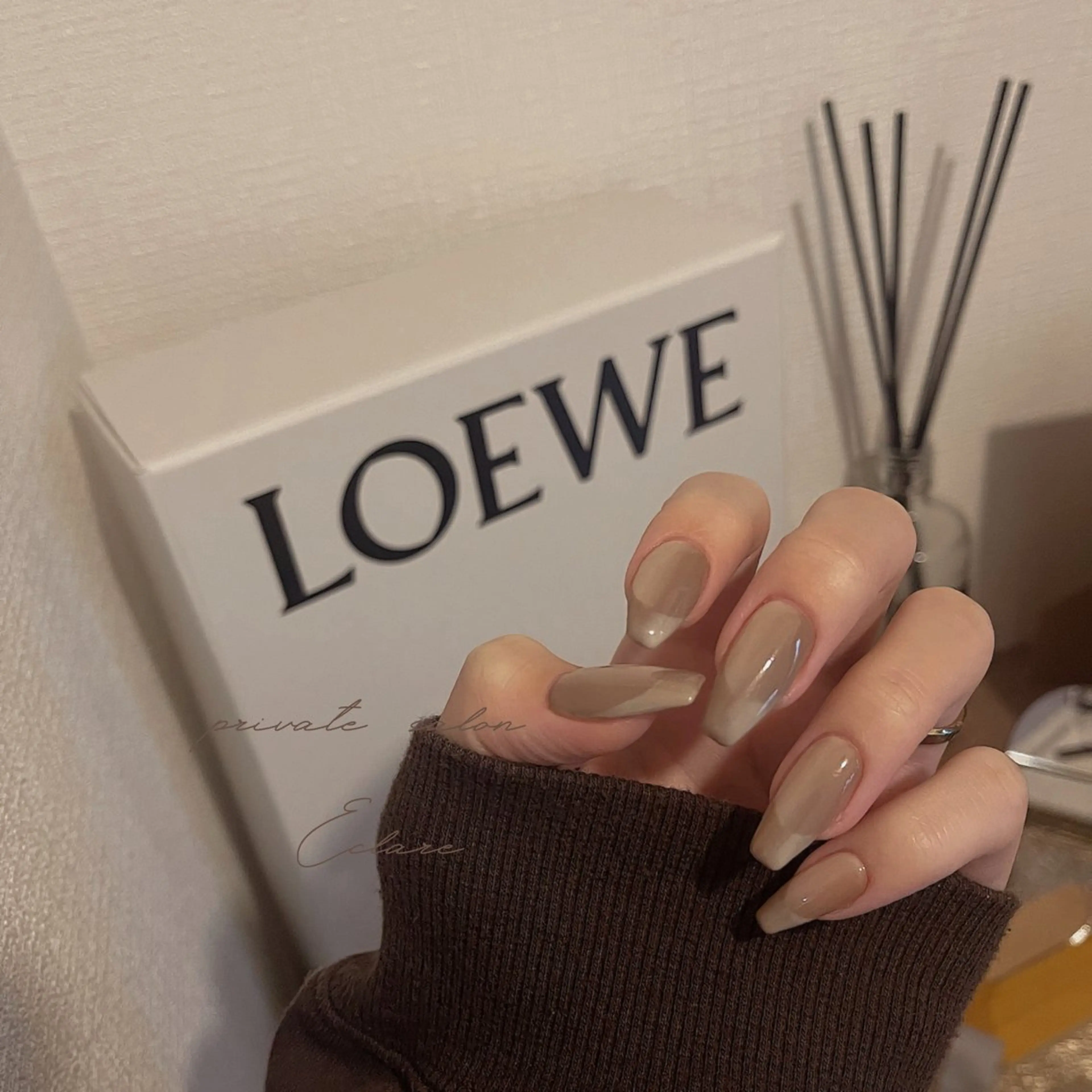 ネイル グラデーション ハート 韓国ネイル マグネットネイル ニュアンスネイル Nail Salon ECLAREのネイルデザイン