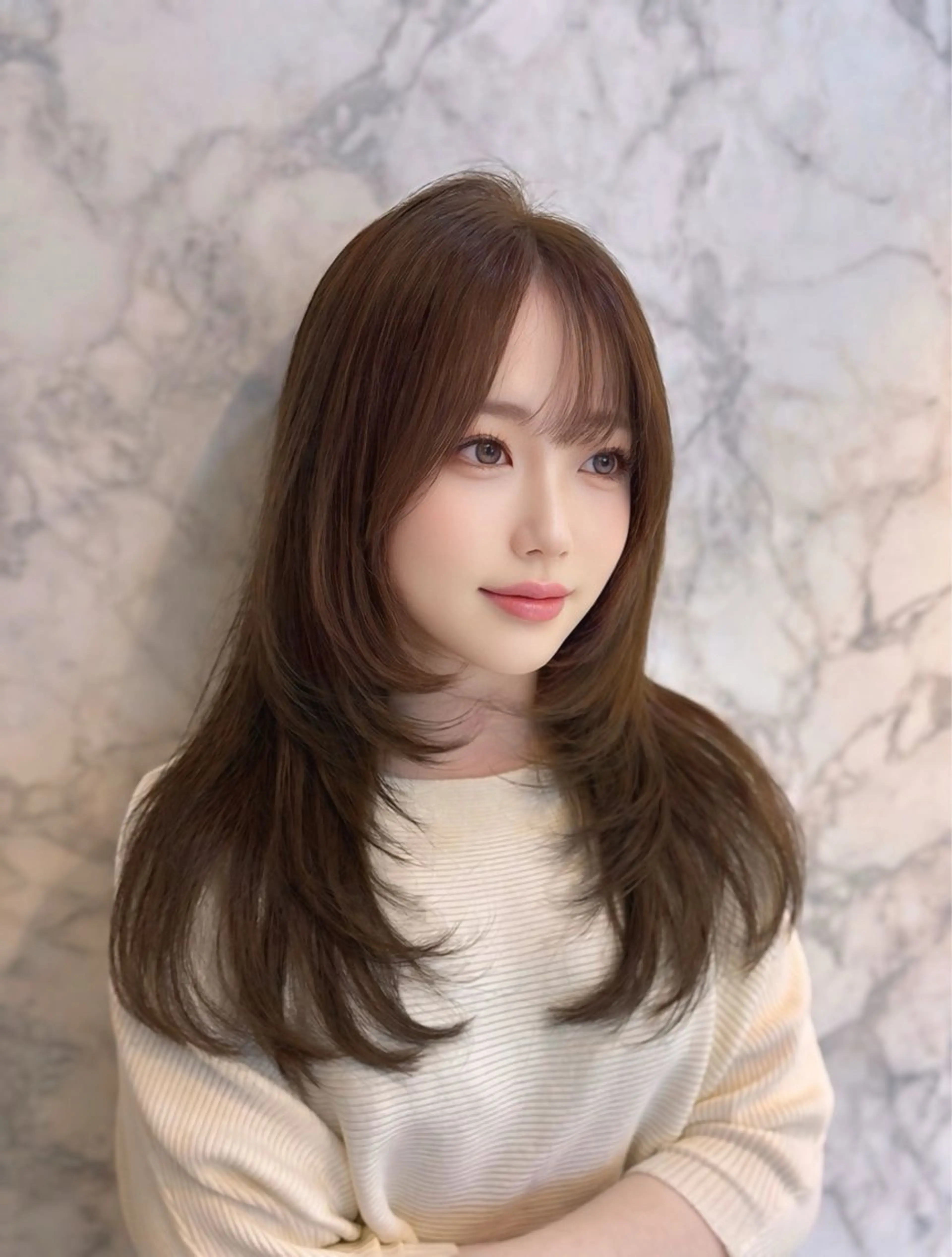 🖤人気メニュー🖤韓国風レイヤーカット＋1stepトリートメント※詳細を必ずご覧ください！の写真