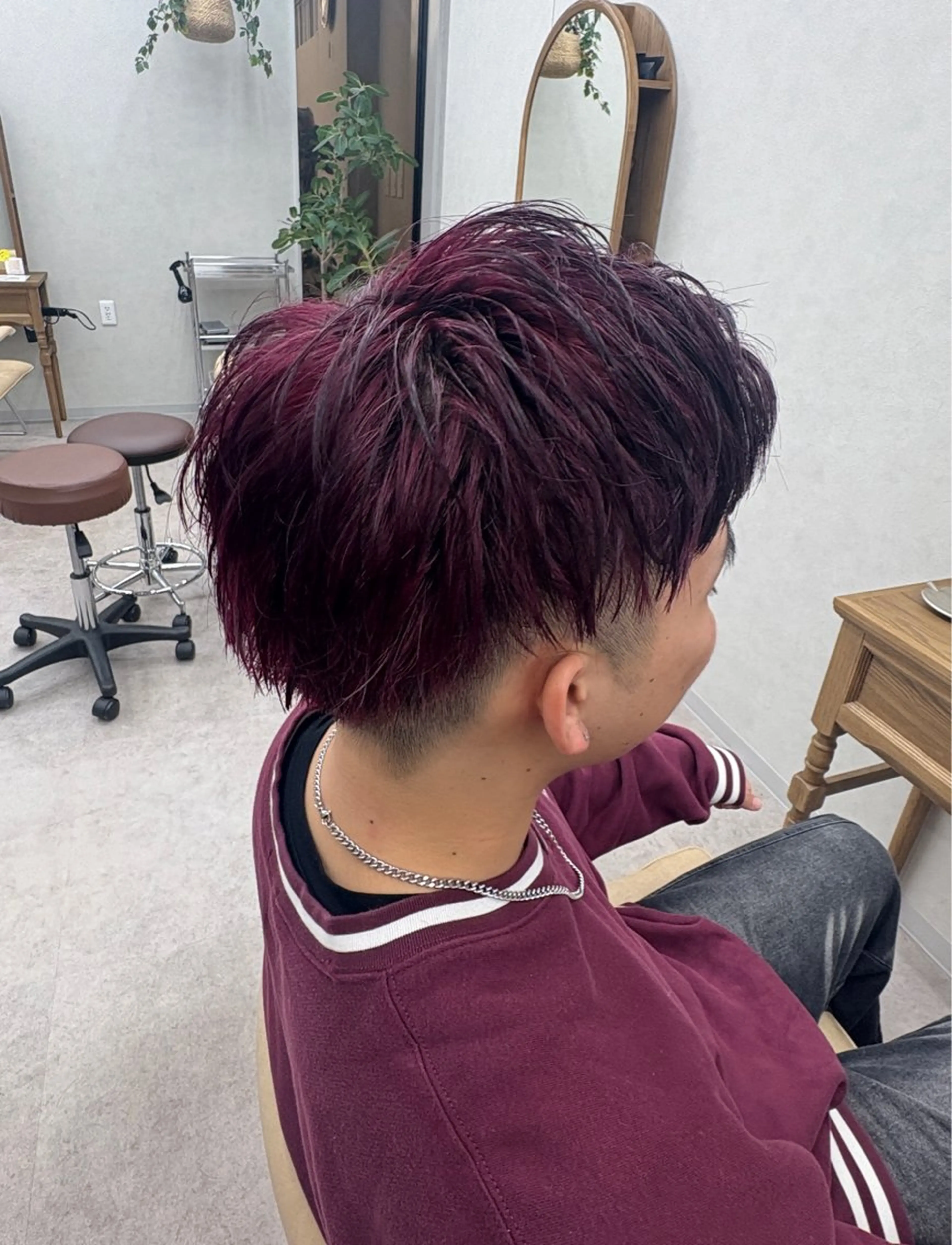 河内 結夢のヘアスタイル