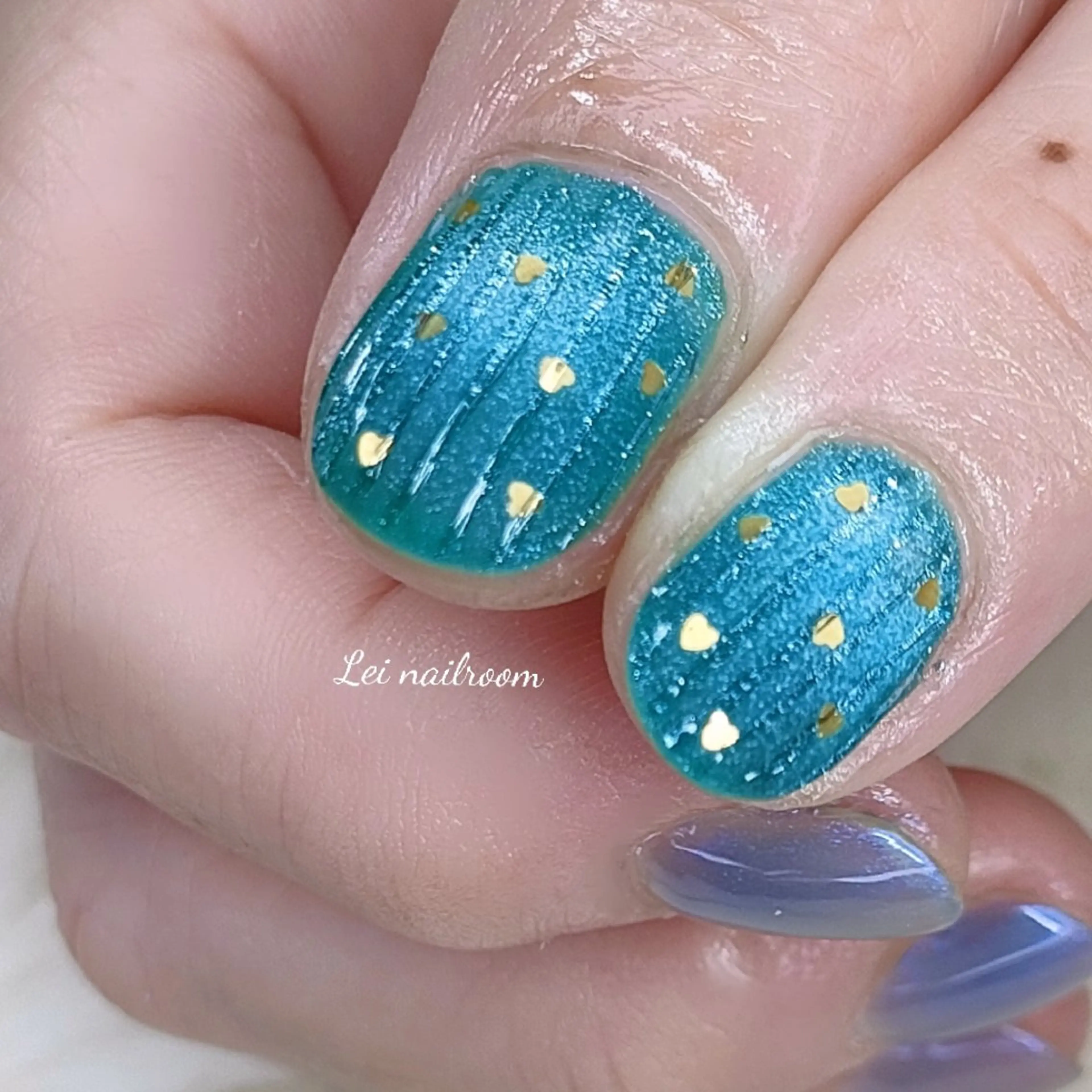 ネイル ハート lei🌼 nailroomのネイルデザイン
