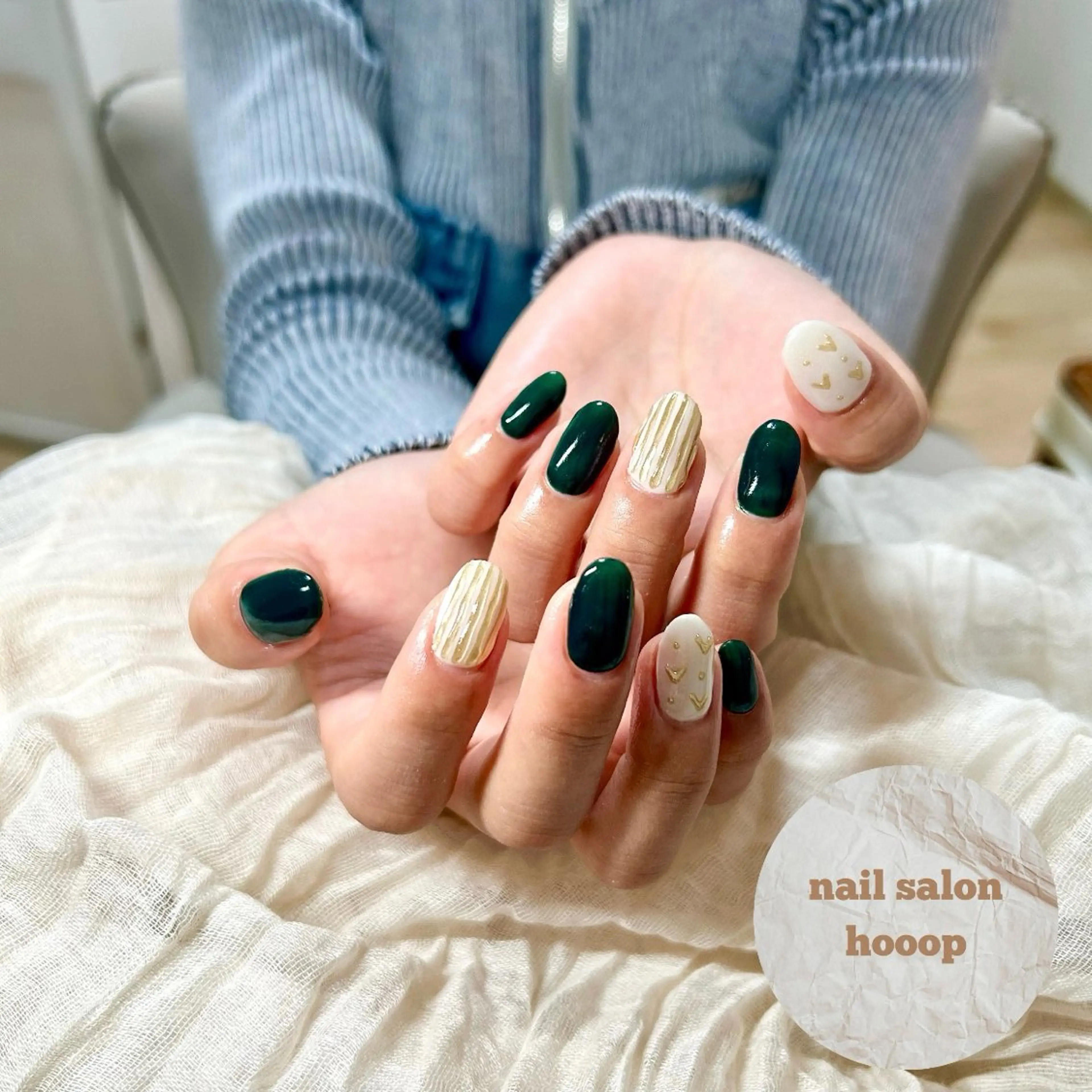 ネイル クリスマス hooop yuのネイルデザイン