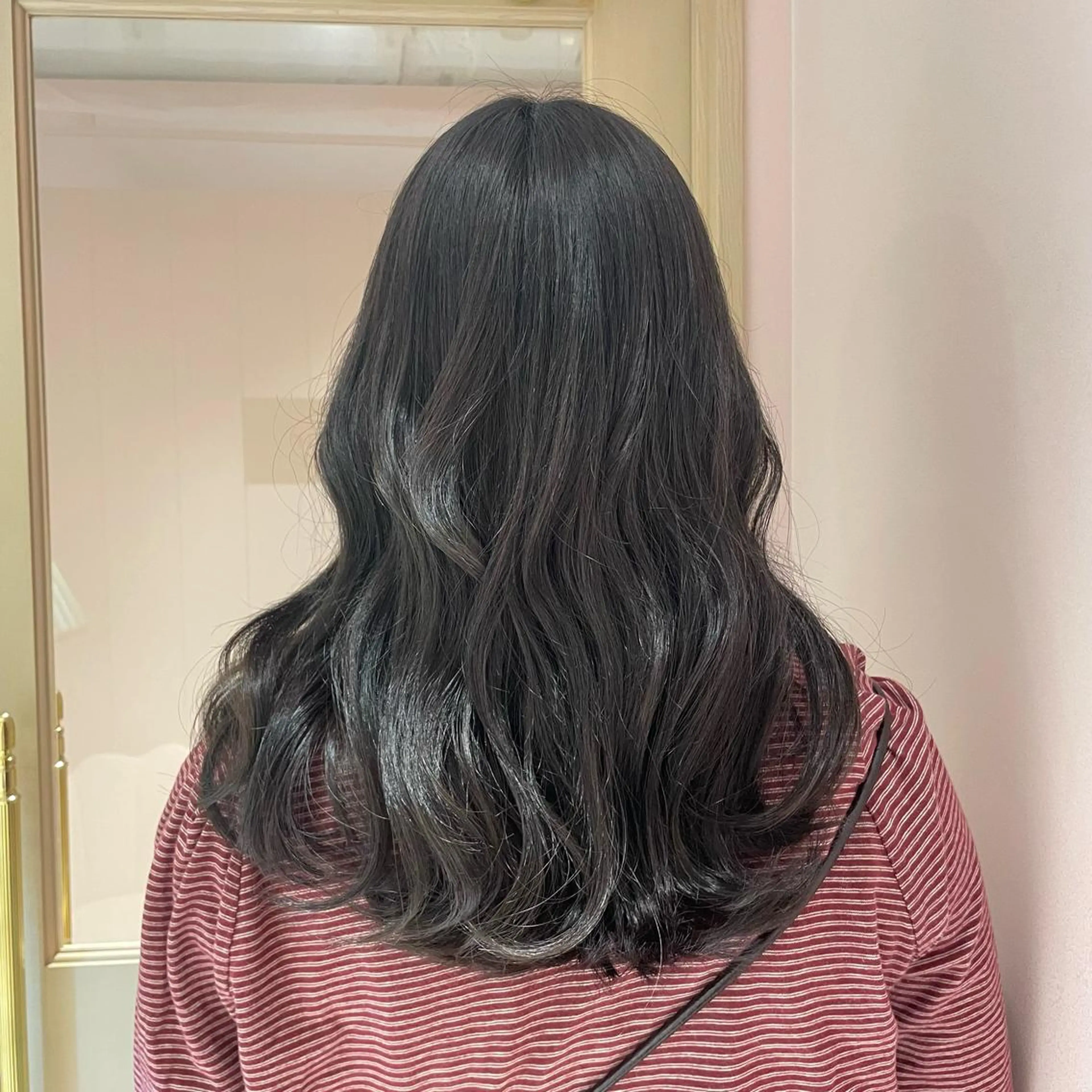 ロング ヘアカラー トリートメント ヘッドスパ マホ/日吉/髪質改善 /レイヤー/ガーリーのヘアスタイル