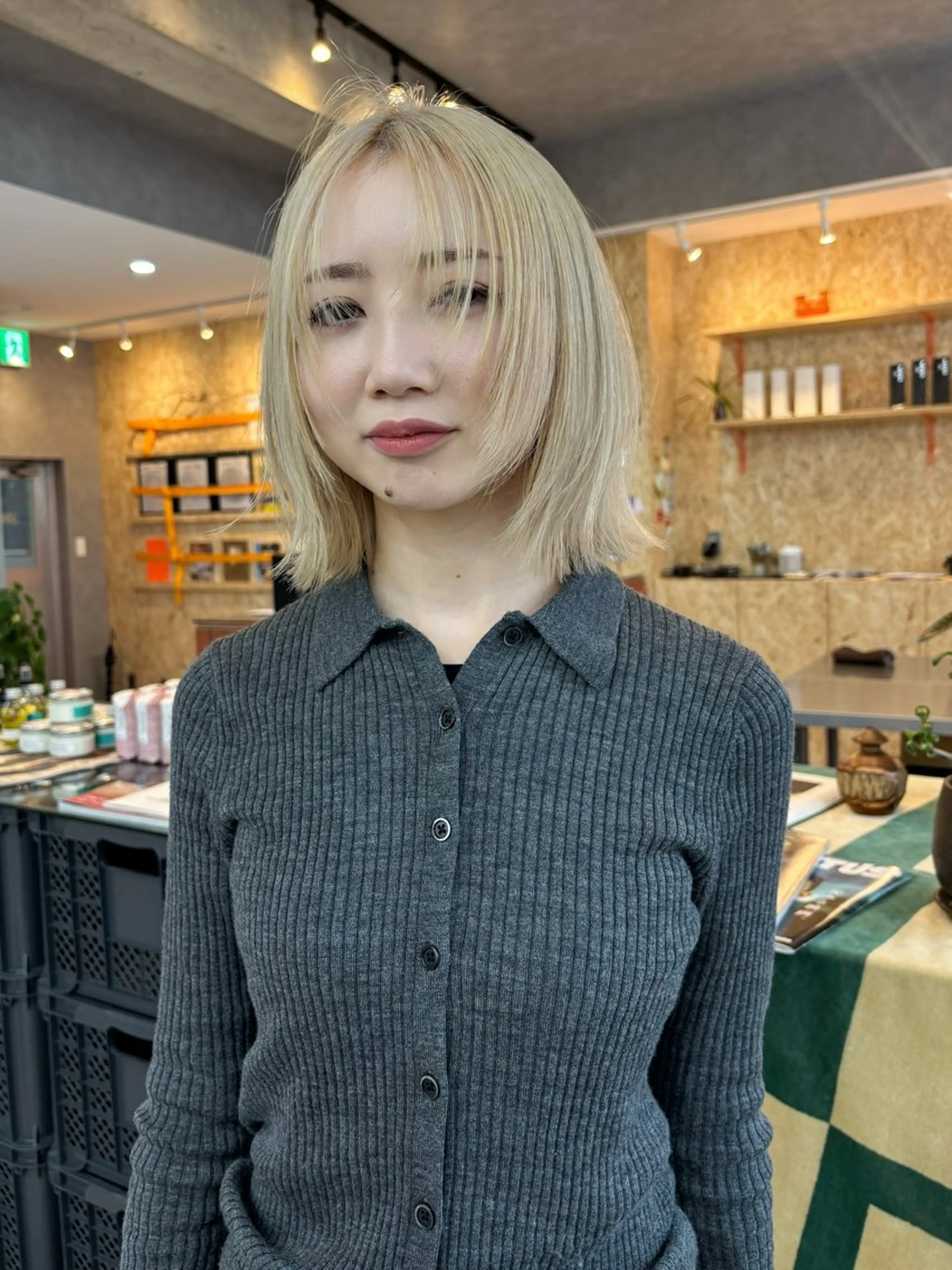 ミディアム カラー 栄・伏見 JOULE'Sのヘアスタイル
