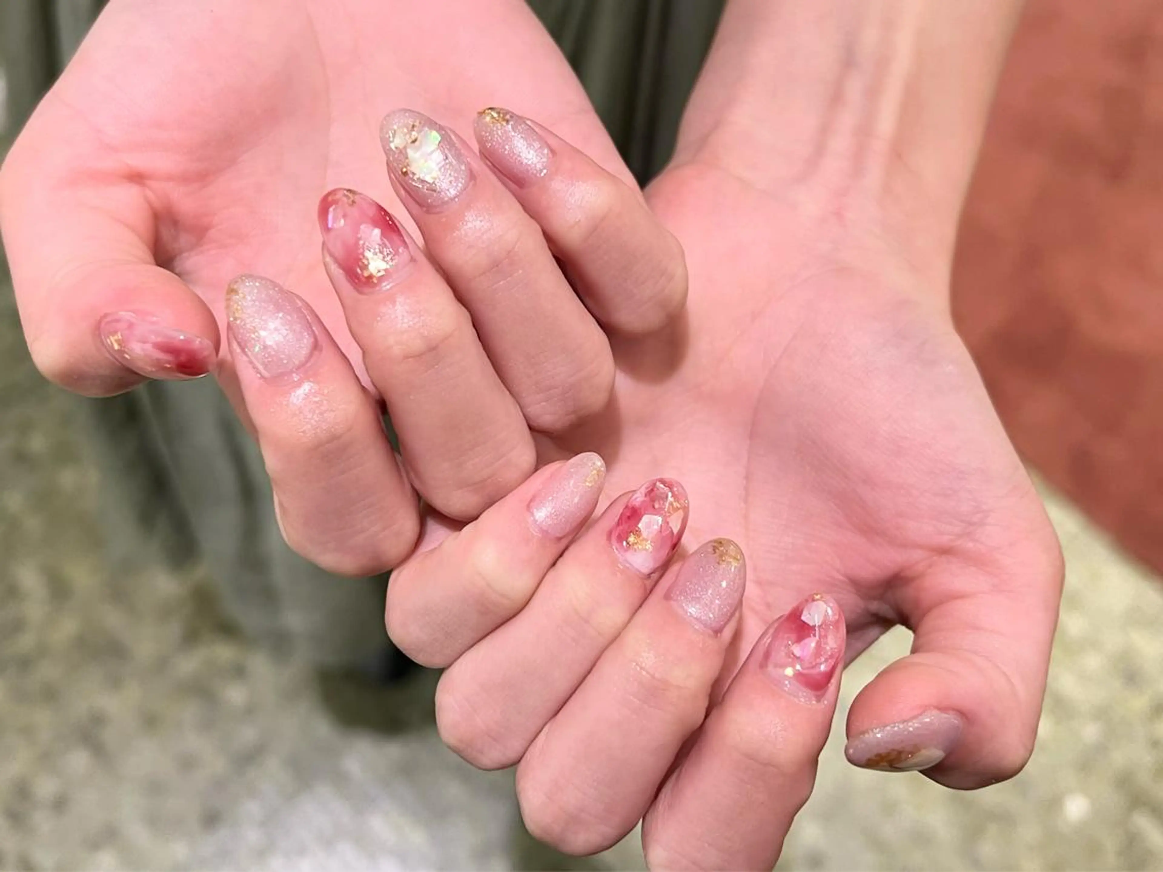 ネイル ハンドネイル 金田 純香のネイルデザイン