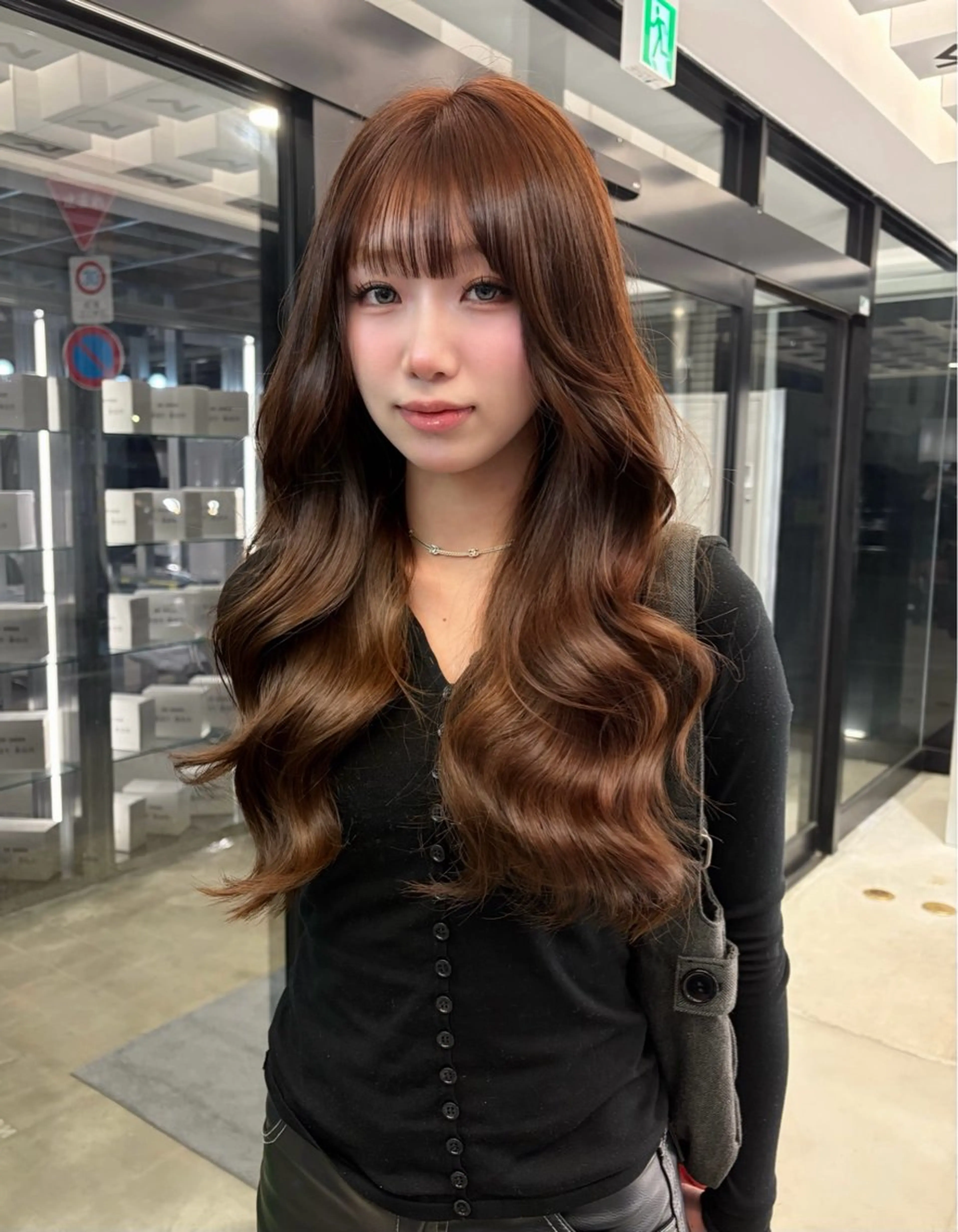 ロング カラー カット ヘアカラー トリートメント ダブルカラー/レイヤ ーカット 🤍ゆきなのヘアスタイル