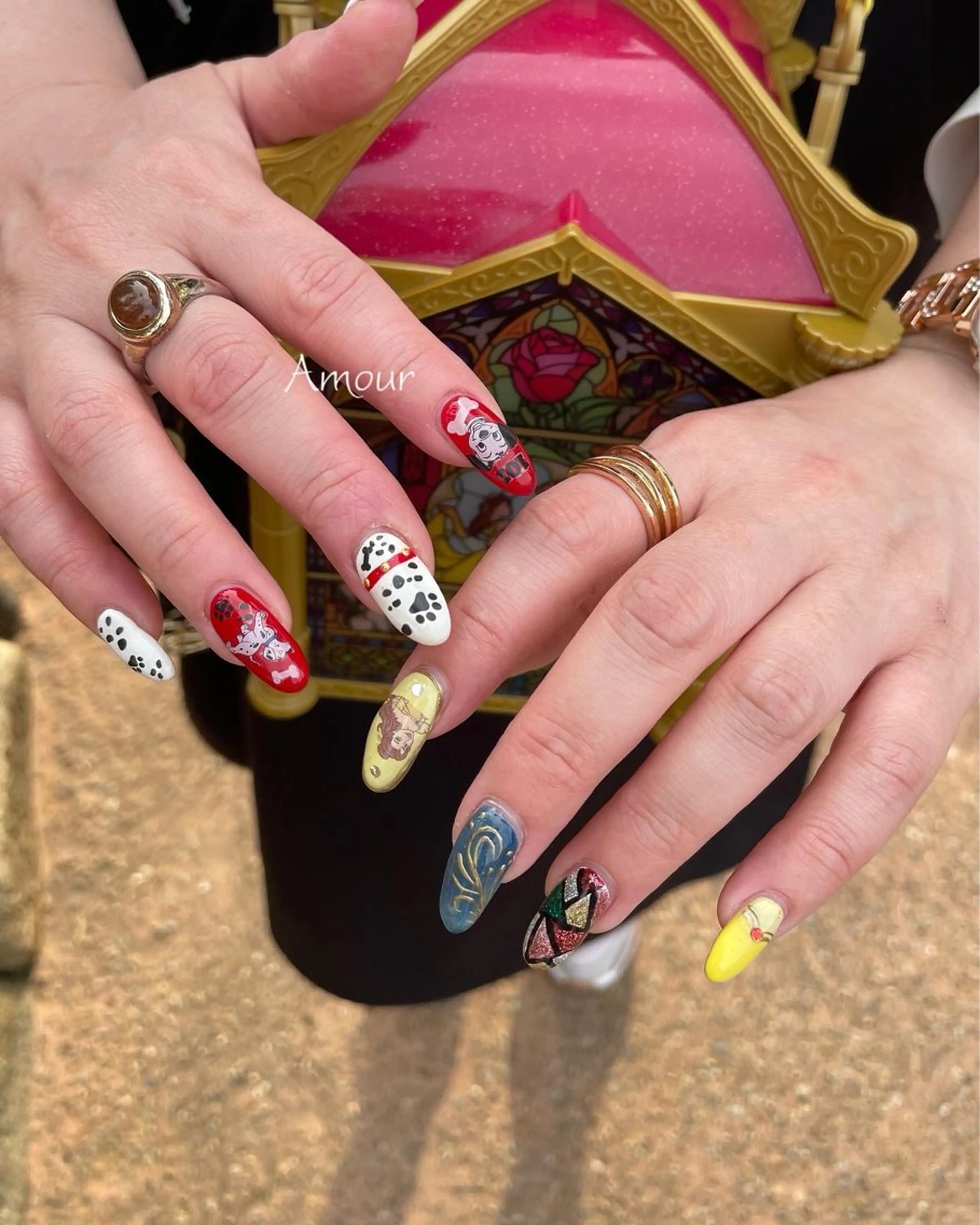 ネイル 持ち込み Nail Salon Amourのネイルデザイン