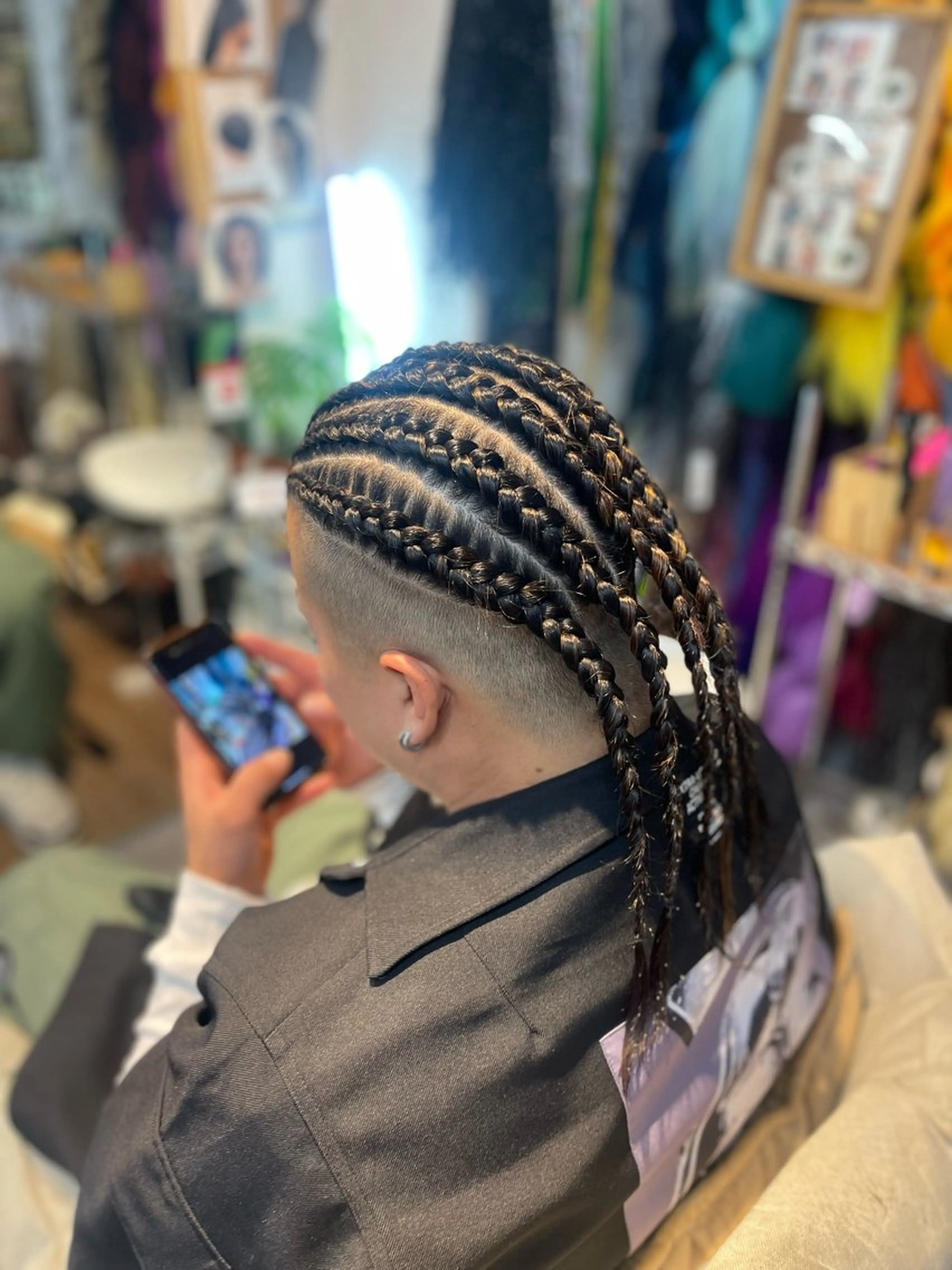 メンズ ヘアセット scamp所属・scamp⭐️ さくらのヘアスタイル