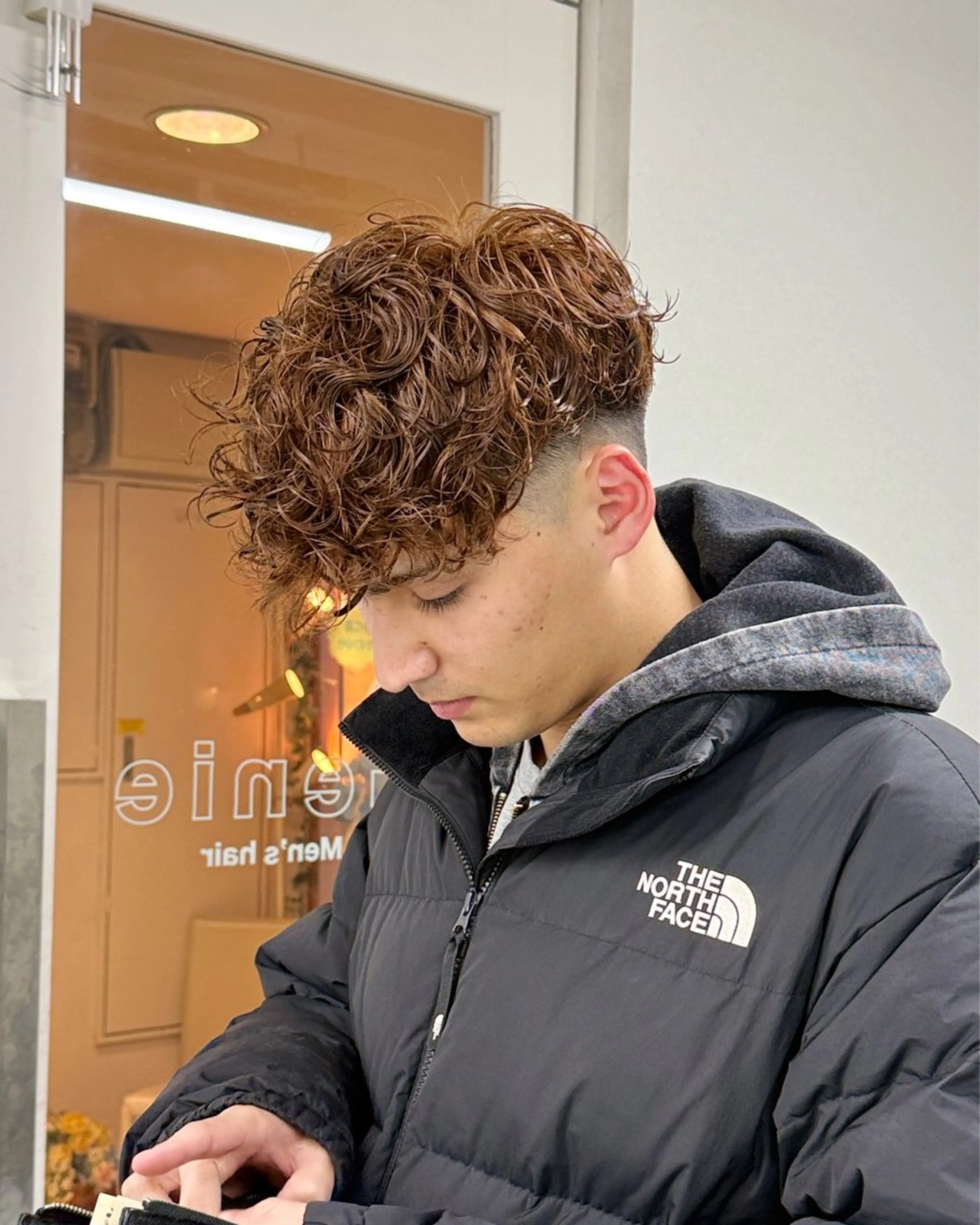 パーマ メンズ カット パーマ トリートメント ヘッドスパ ヘアセット シャドウパーマ/ メンズ/KENTAのヘアスタイル