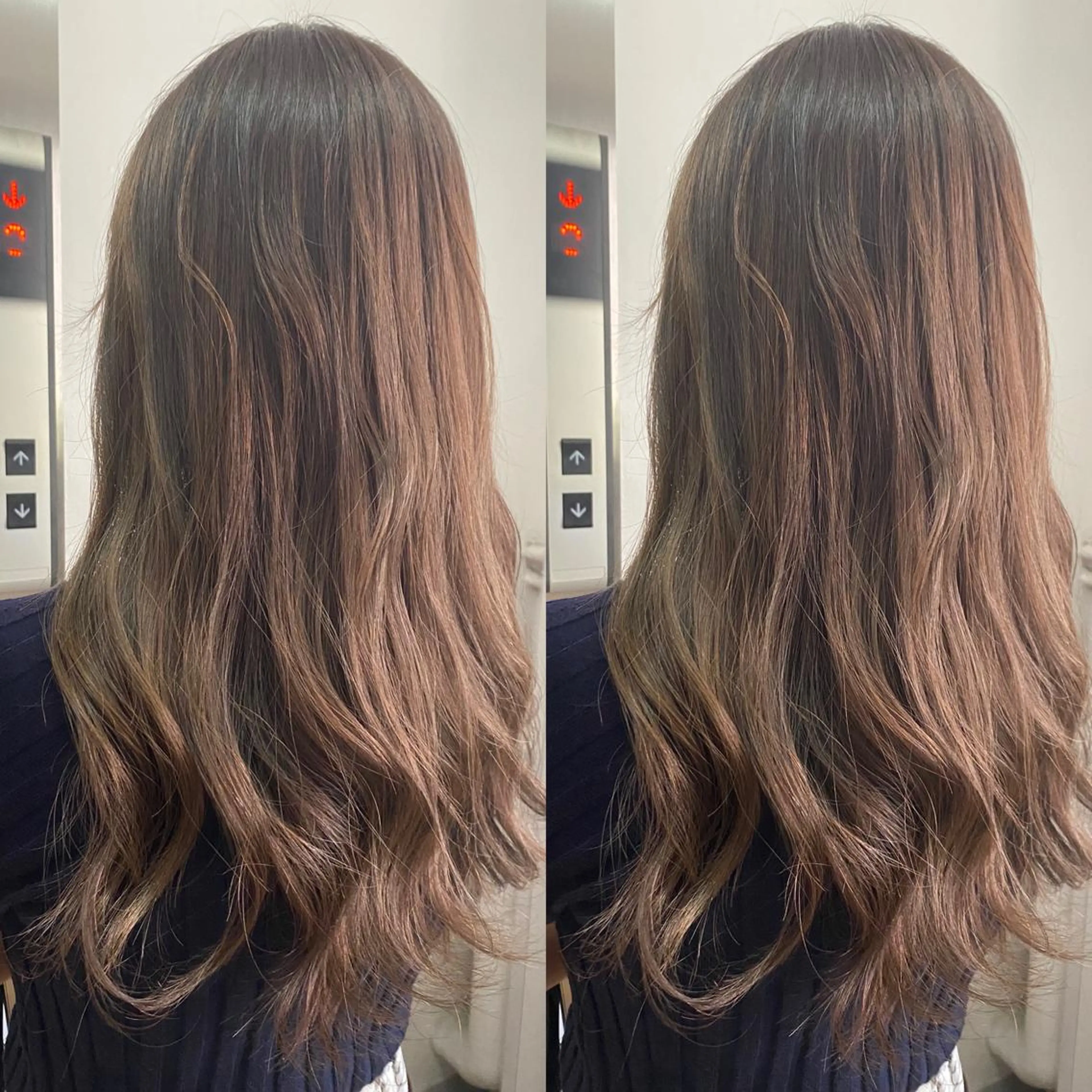 カラー レイヤーパーマ🤍 Reiのヘアスタイル