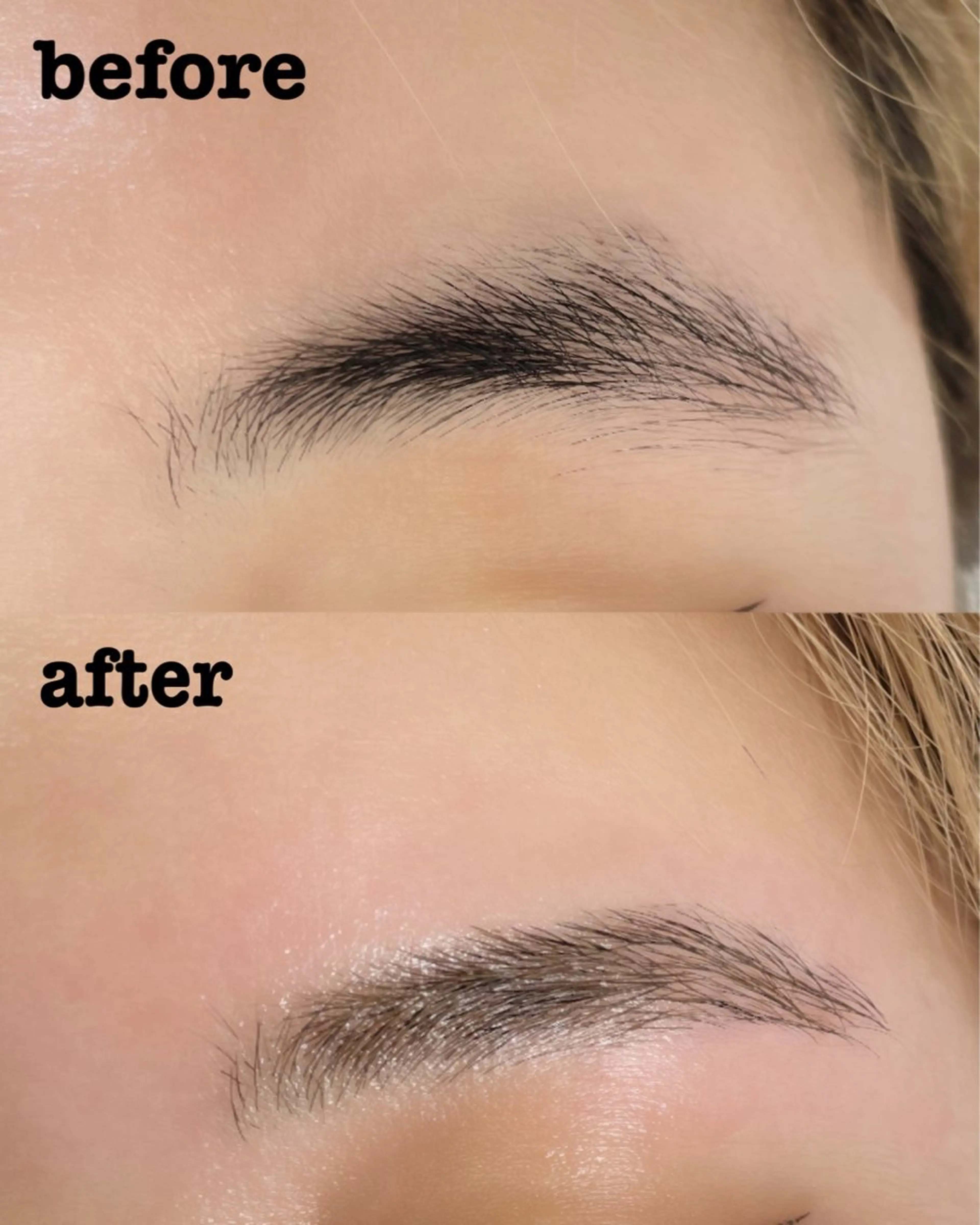 アイブロウ une所属・une mizuhoの眉毛・アイブロウイメージ