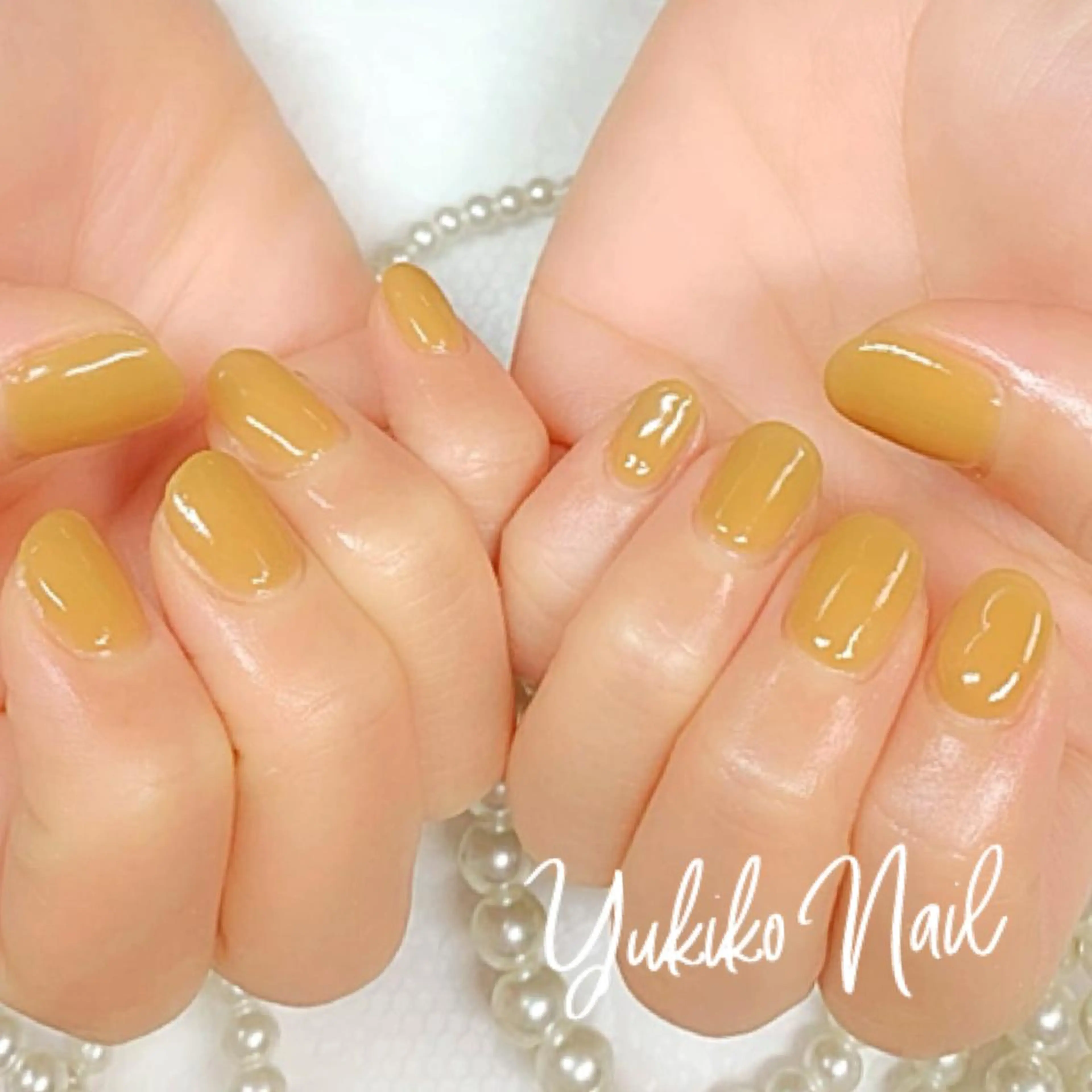 ネイル ワンカラーネイル ハンドネイル ユキコ ネイルのネイルデザイン