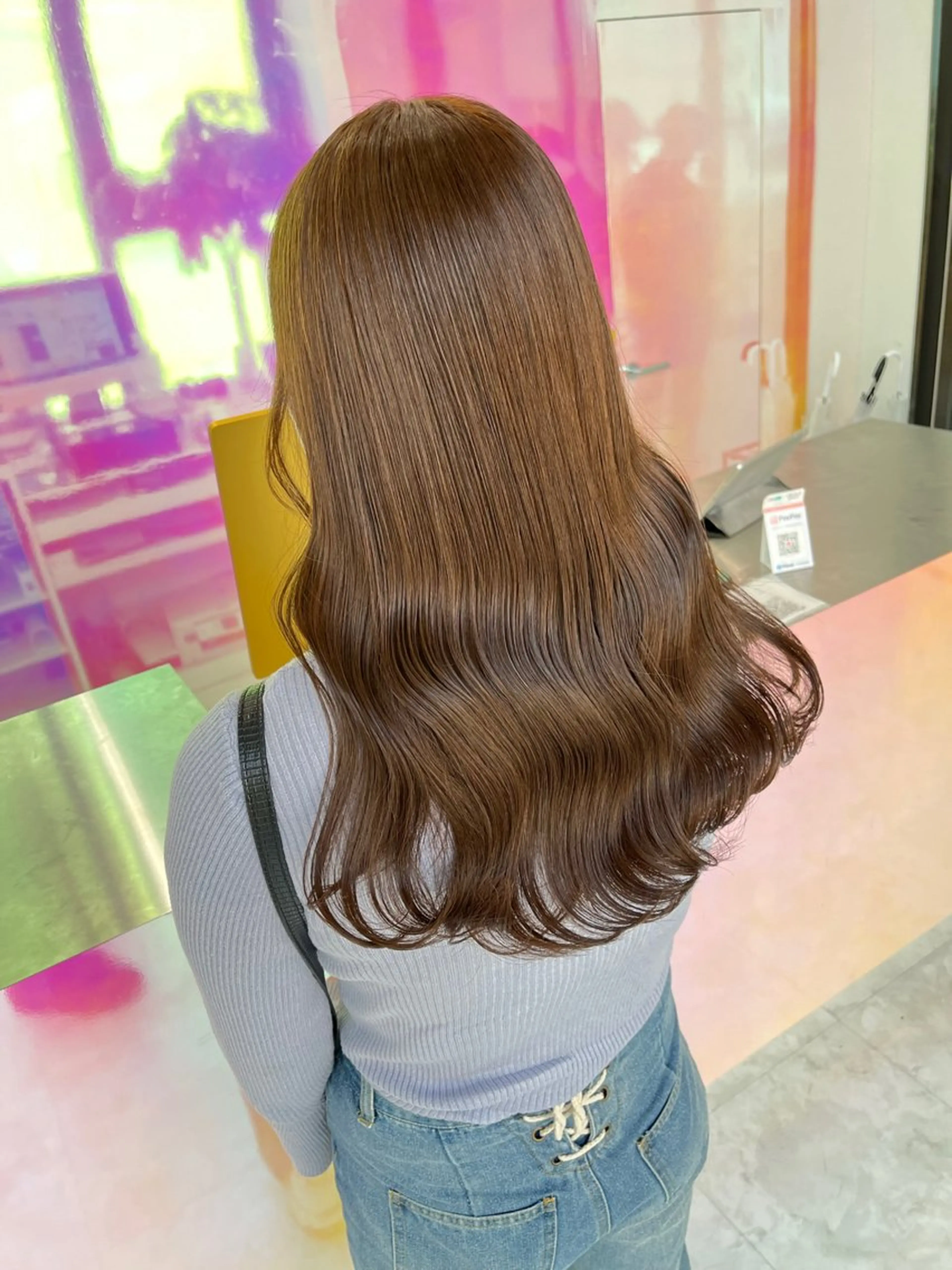 セミロング カラー ヘアカラー トレンドレイヤー No.1/KOHEIのヘアスタイル