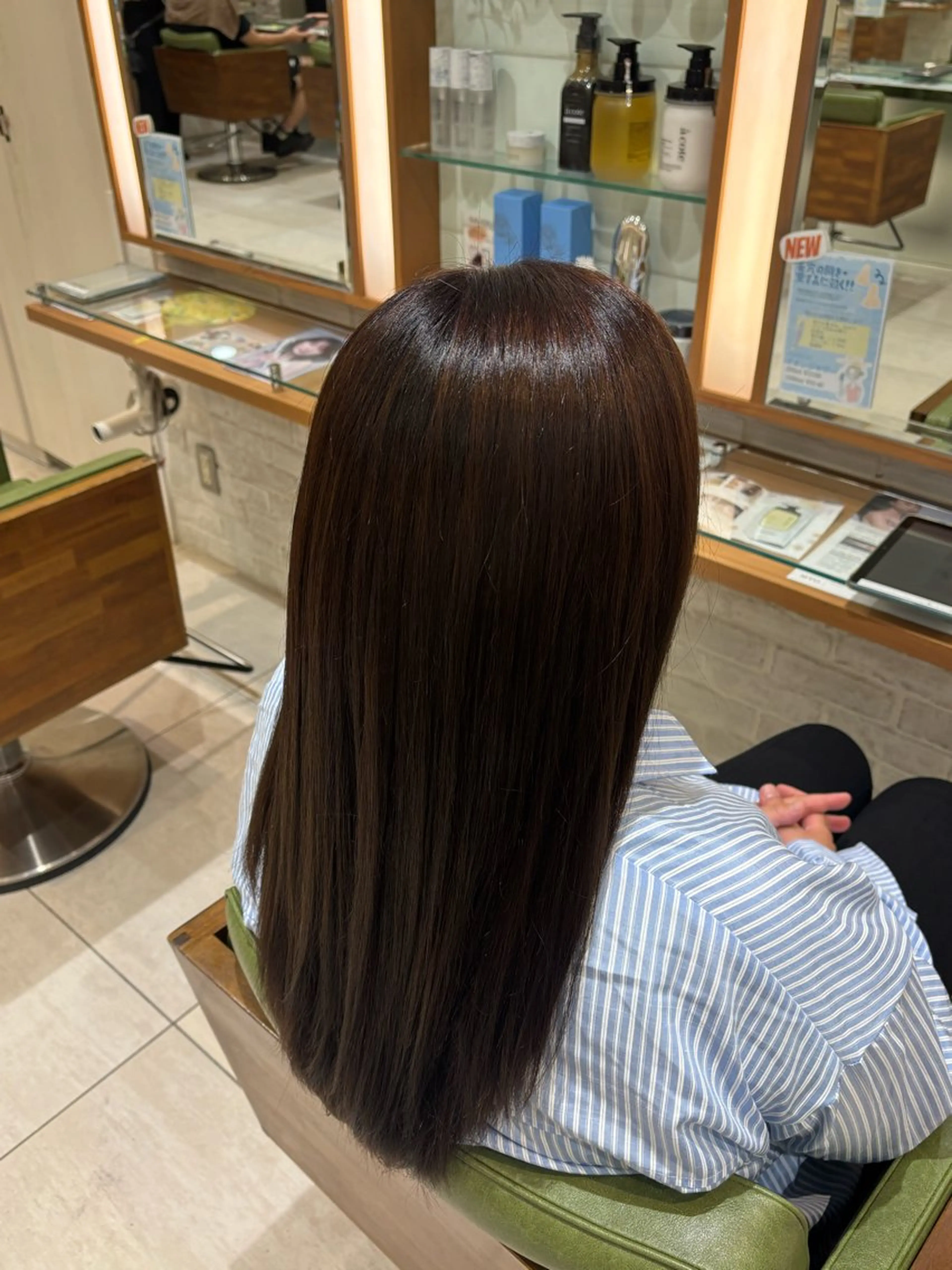 カラー ブラウンカラー ナチュラルブラウン 金子 歩美のヘアスタイル