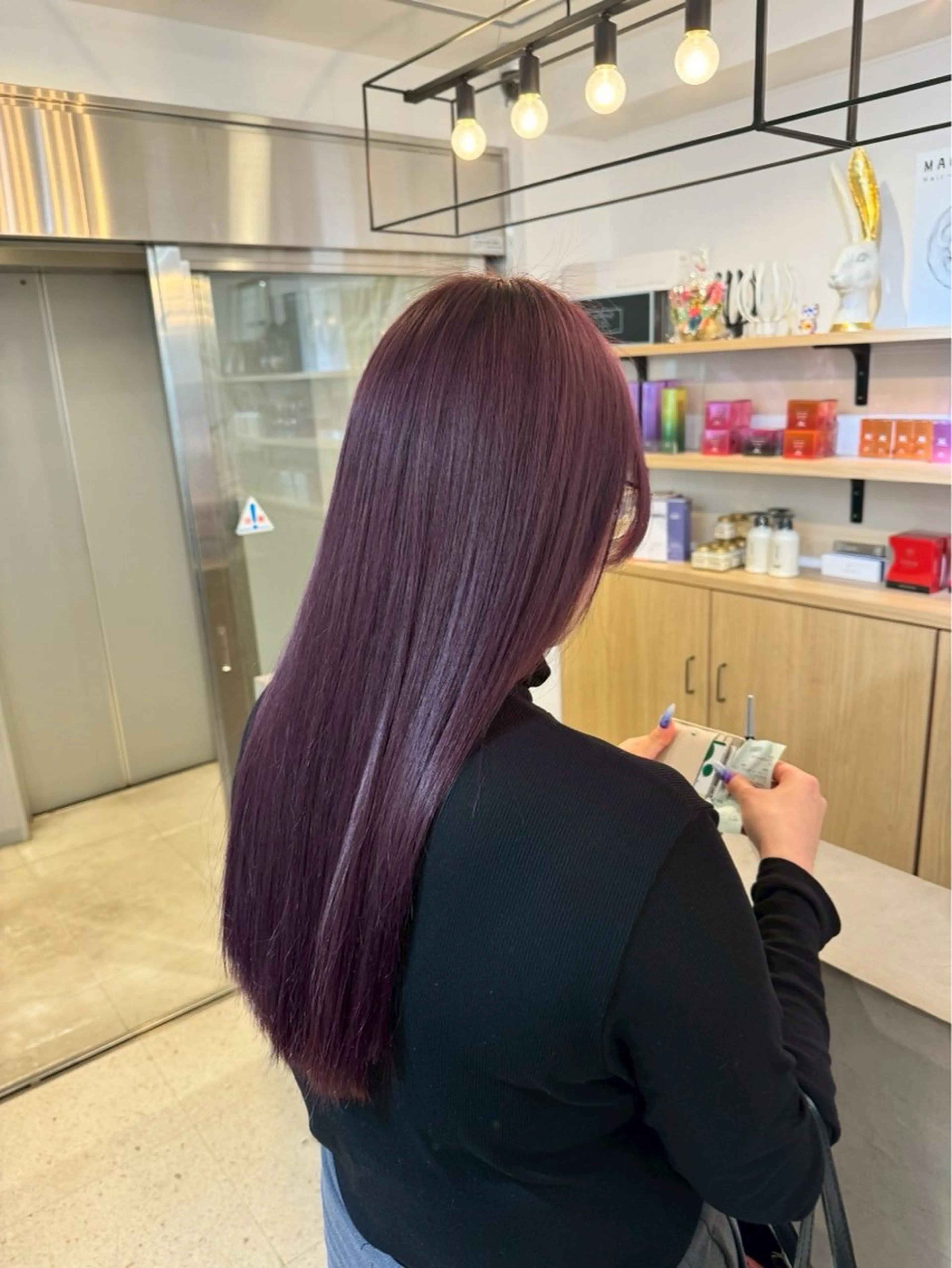 ロング 冨江 弘貴のヘアスタイル