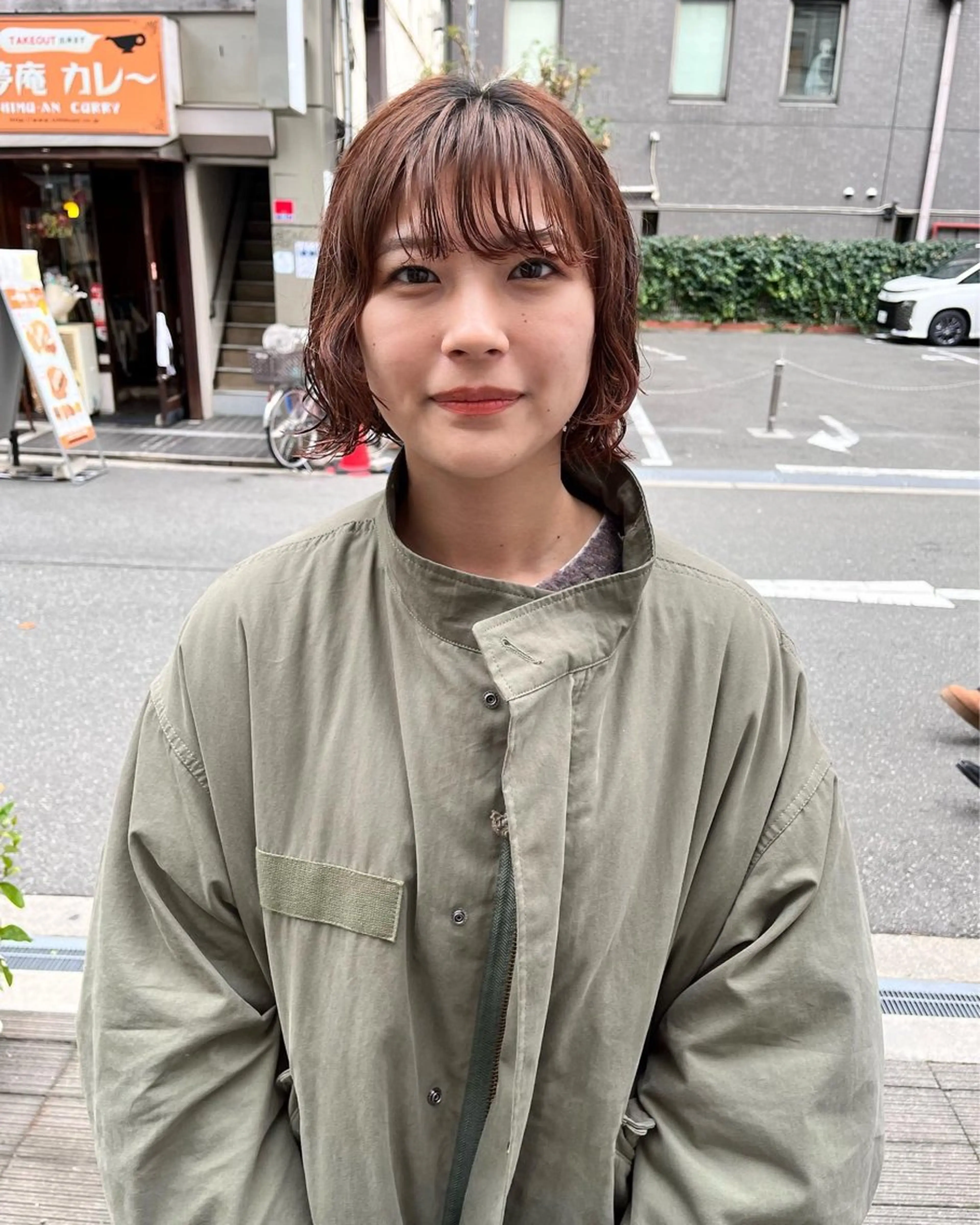 ショート パーマ ボブ カット パーマ ショート/パーマ/ カラー/FUKOのヘアスタイル