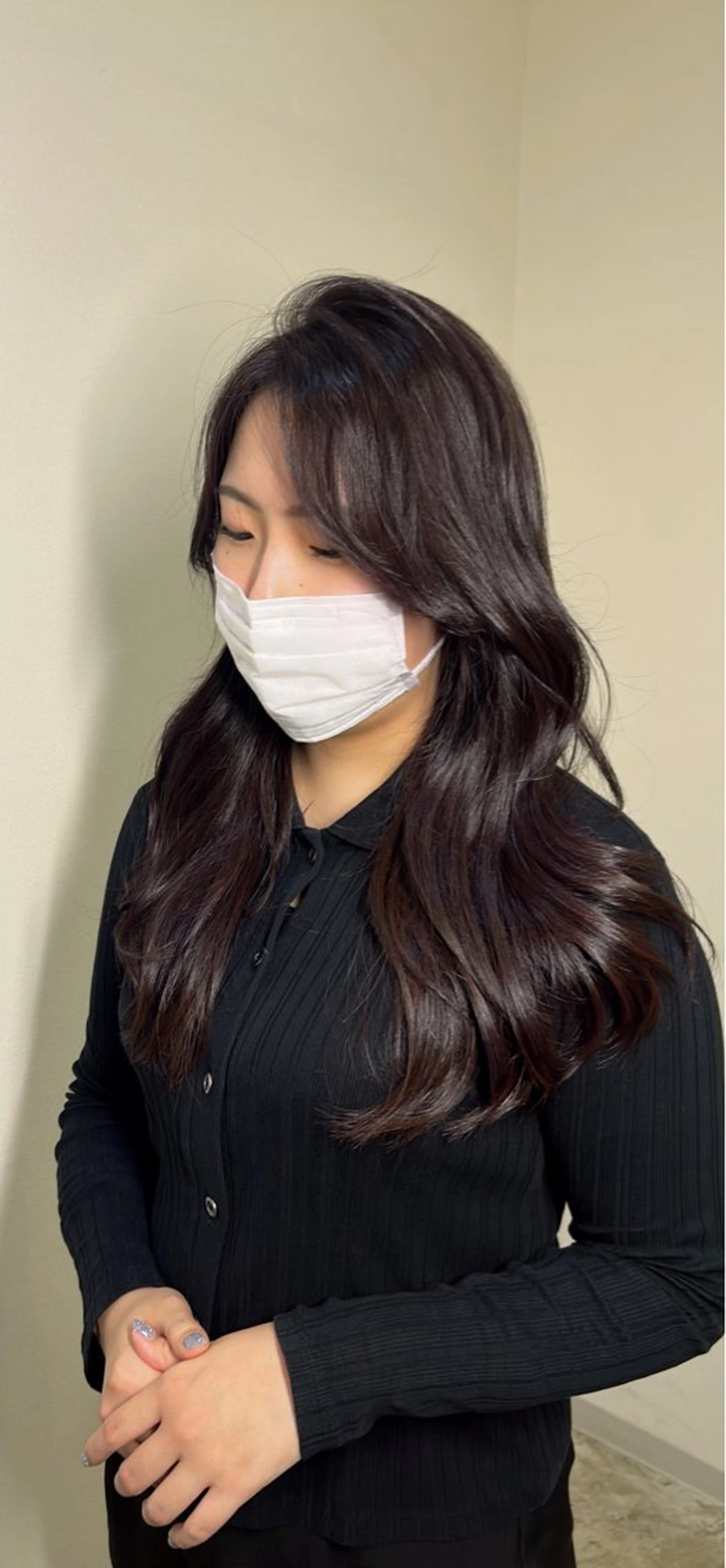 ロング カラー カット ヘアカラー トリートメント 小澤 一稀のヘアスタイル