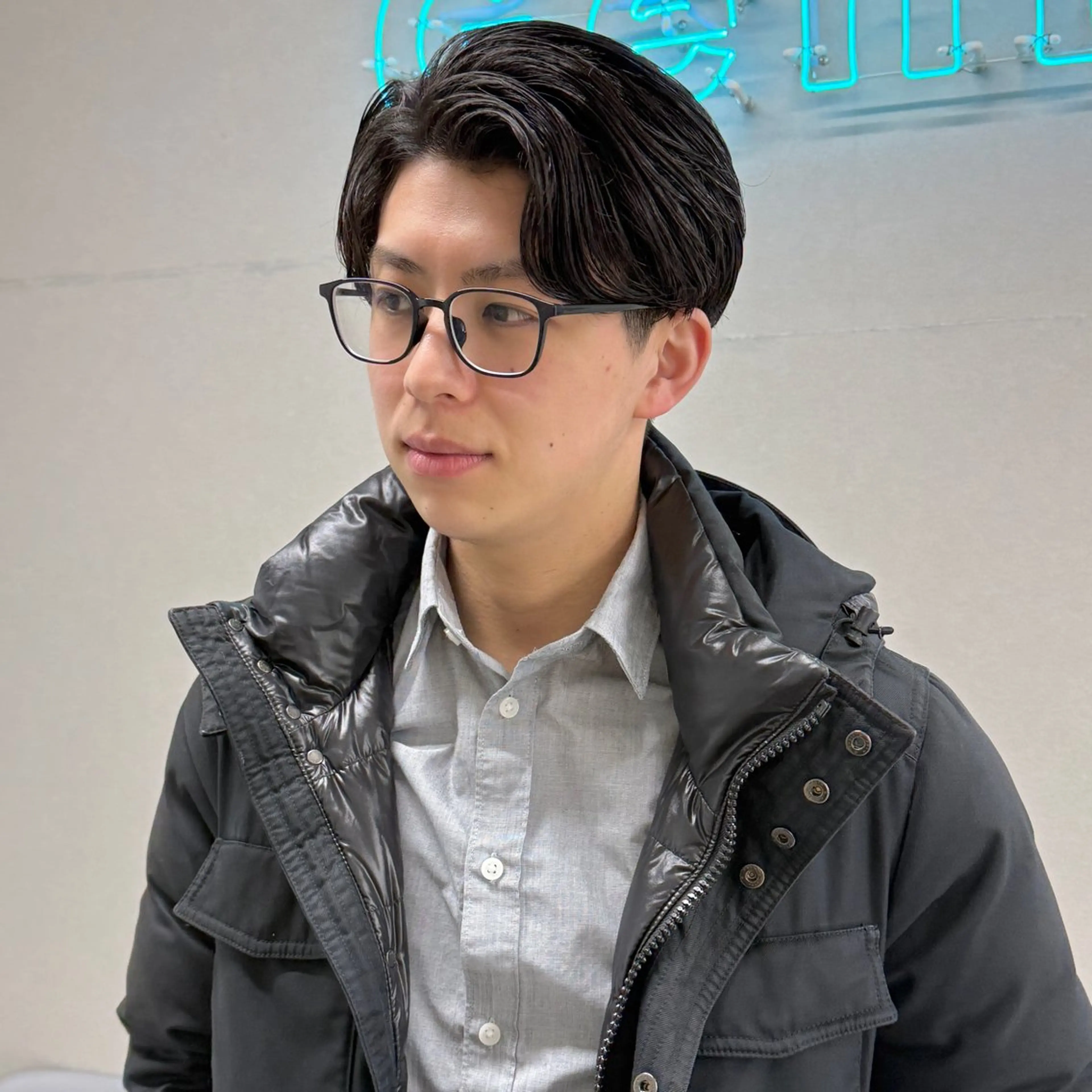 パーマ メンズ カット パーマ トリートメント ヘアセット シャドウパーマ/ メンズ/KENTAのヘアスタイル