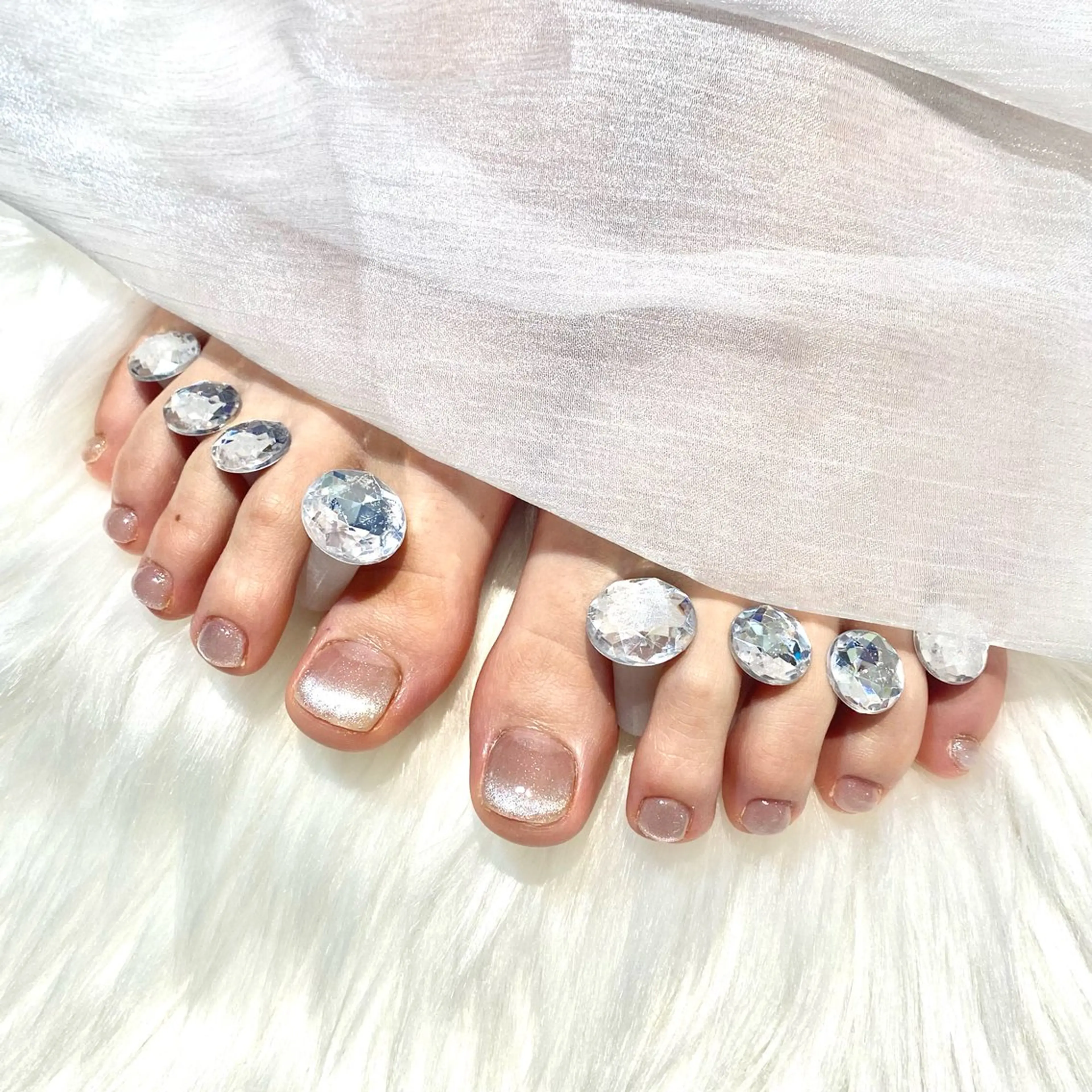 ネイル フットネイル WISTERIA rirunaのネイルデザイン