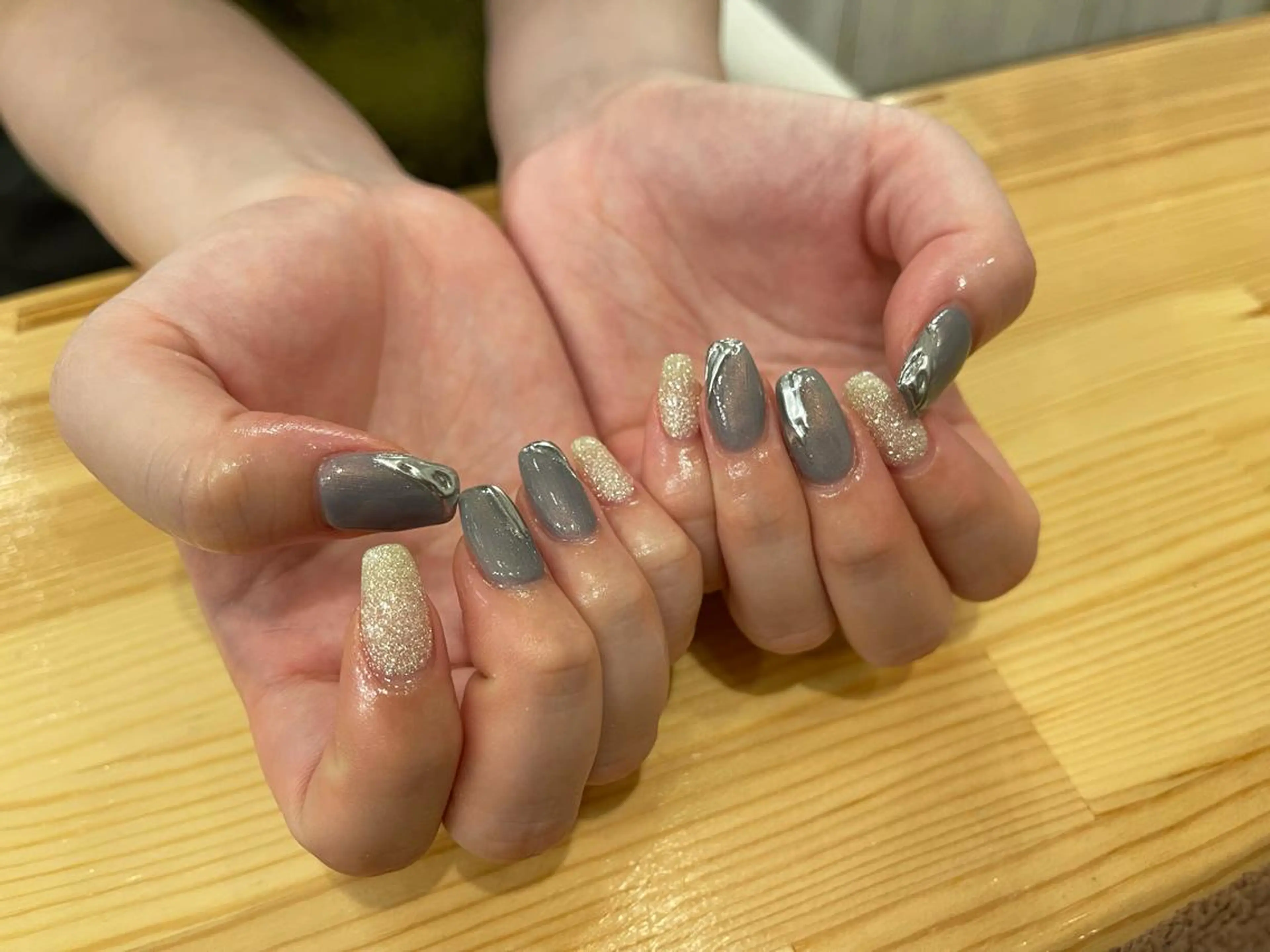 ネイル ハンドネイル NAIL Alaia 𓇼のネイルデザイン