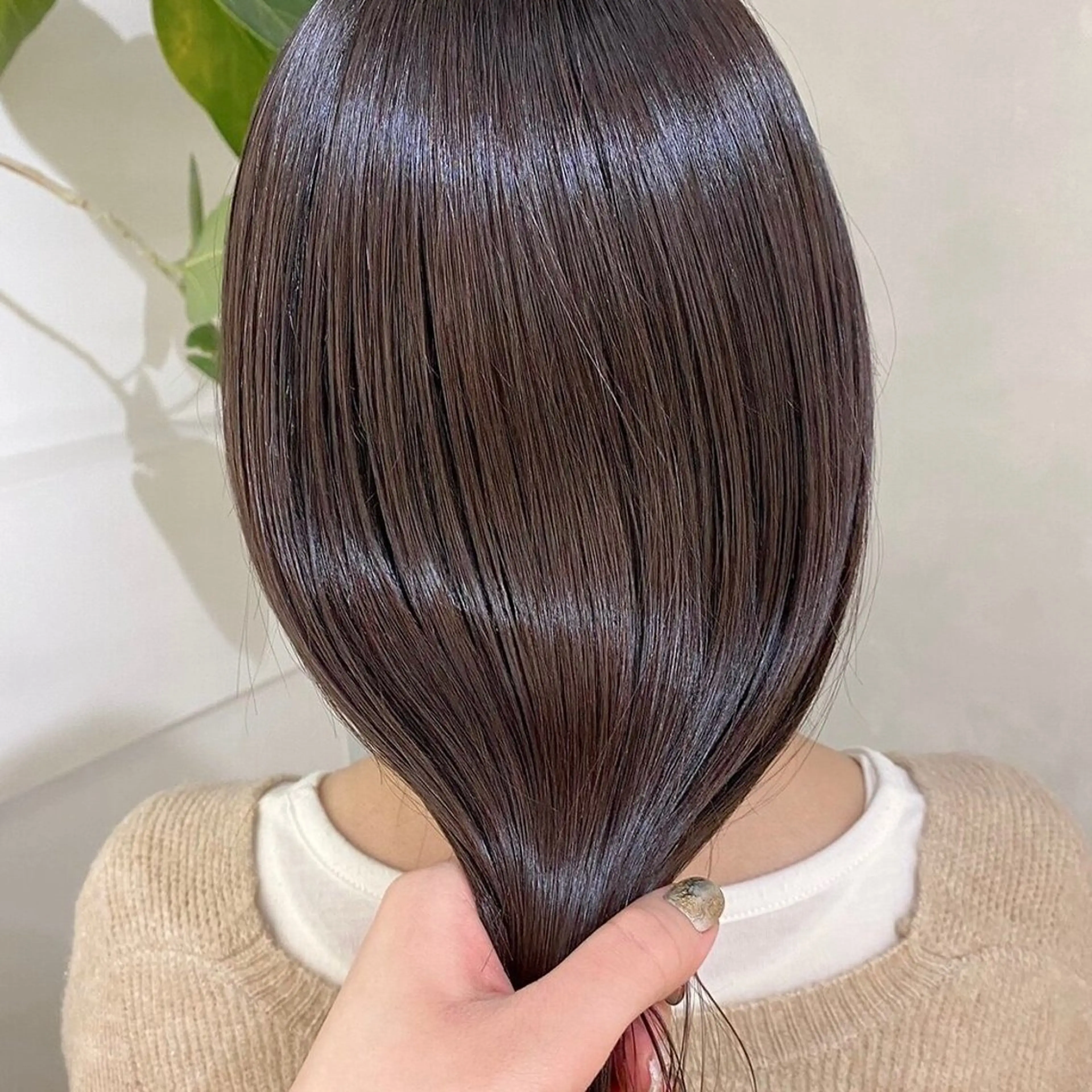 ❤️【最高級艶メニュー】カラー＋最高級髪質改善トリートメントの写真