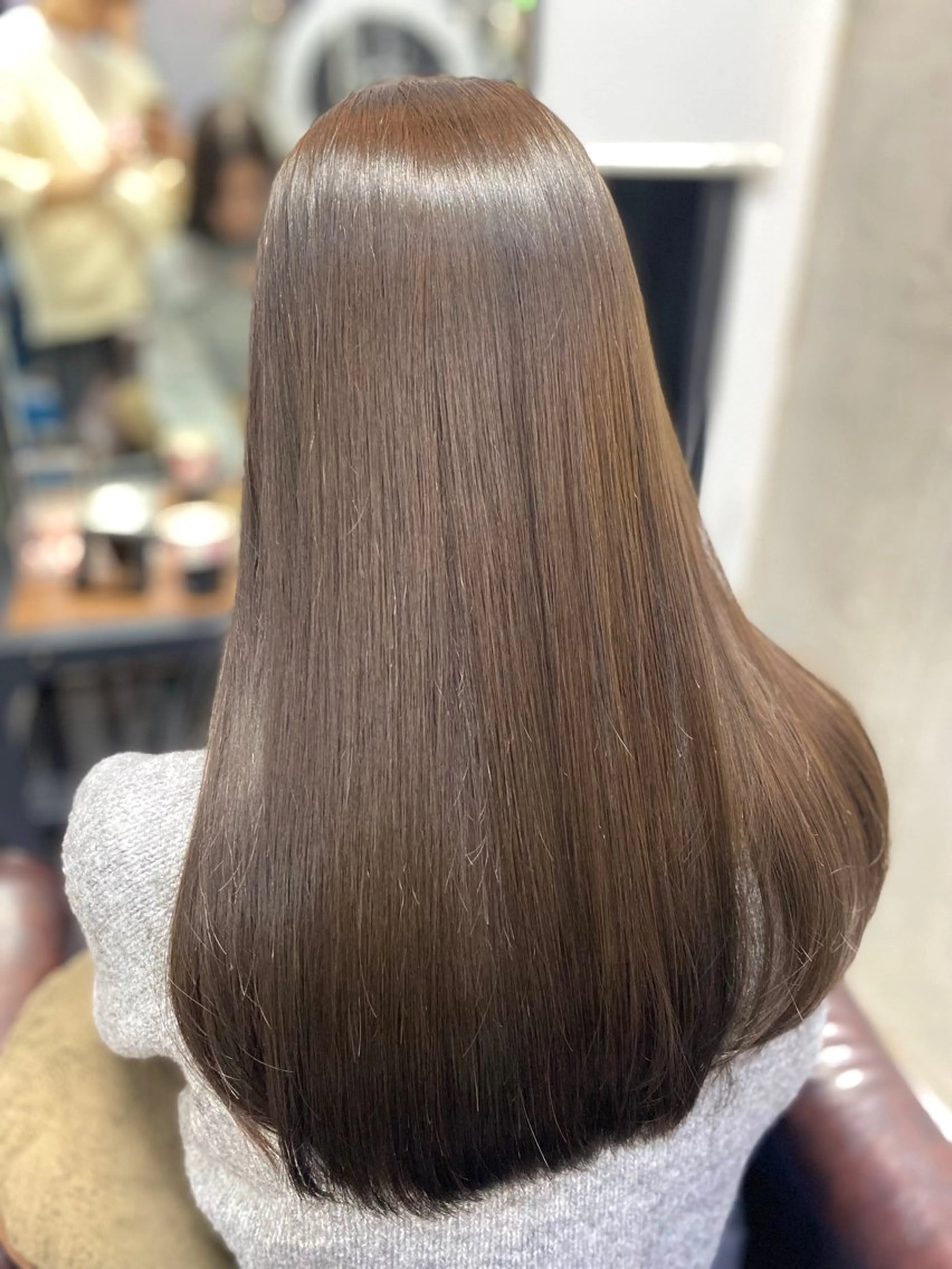 ロング 髪質改善 トリートメント トリートメント 韓国/ワンホンヘア 髪質改善/MaCoのヘアスタイル