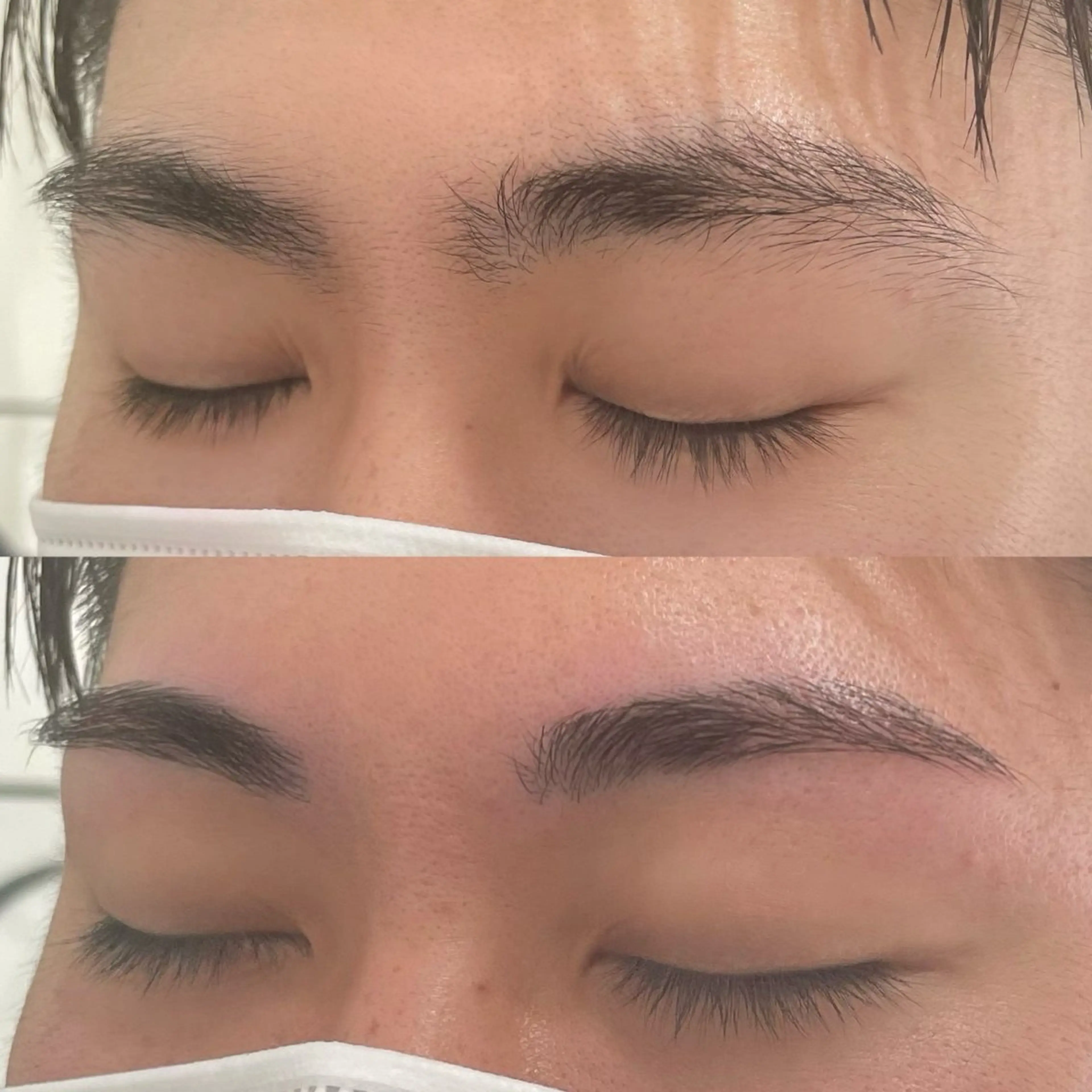 メンズ アイブロウ ワックス脱毛 その他(アイブロウ) は なのマツエク・マツパデザイン