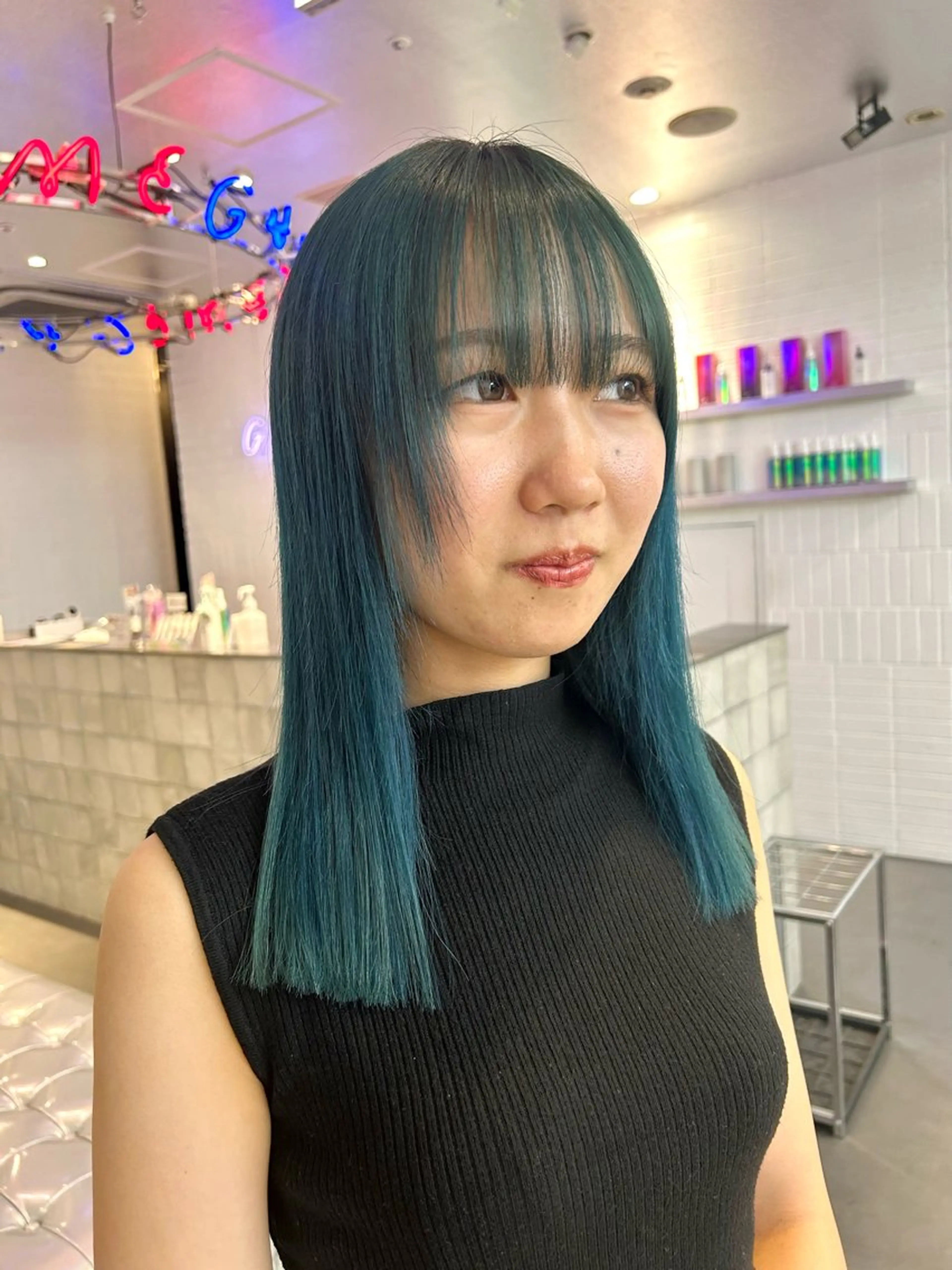 カラー 🤍垢抜け♡透明感 カラーmoeka🤍のヘアスタイル