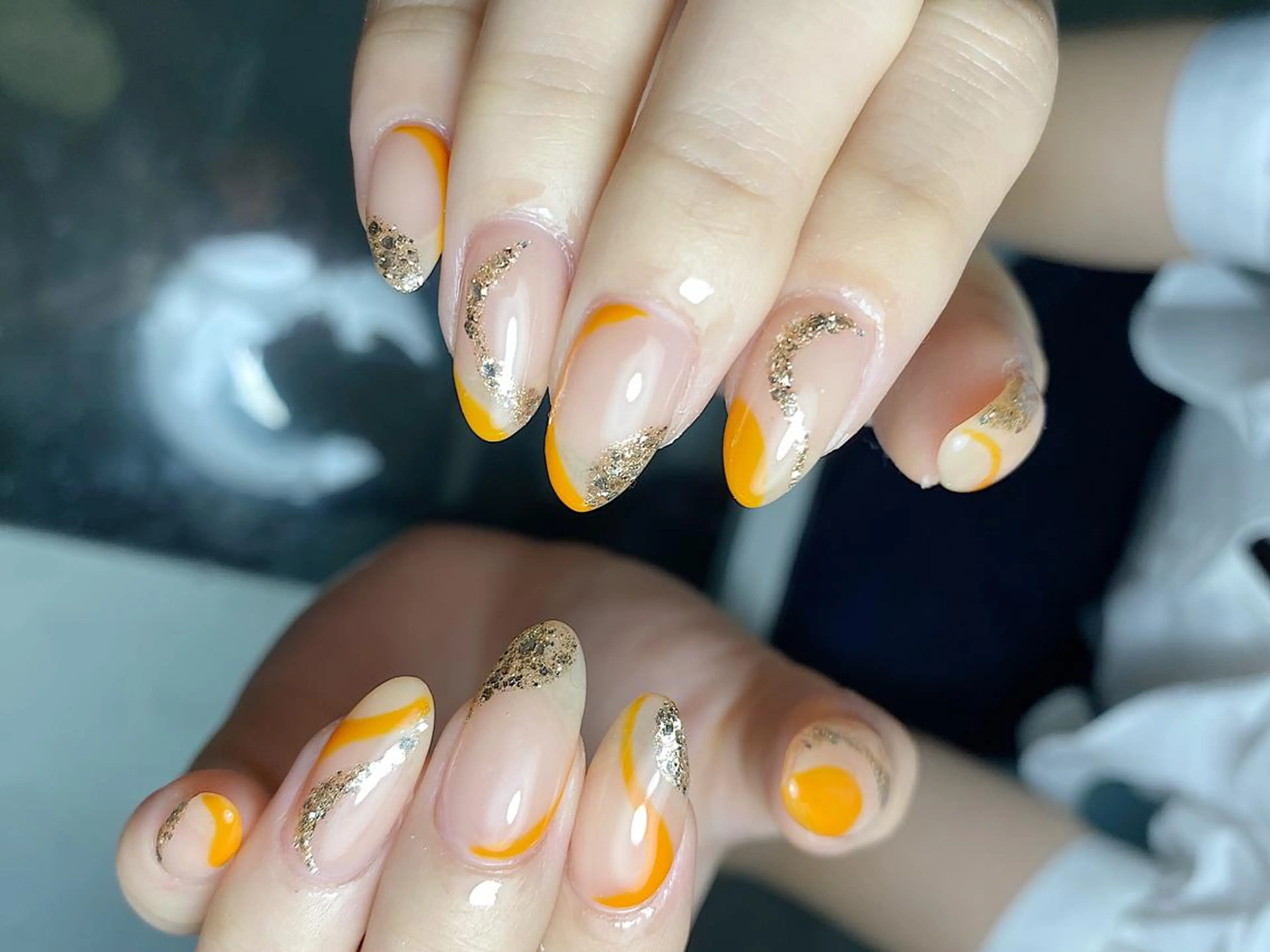 ネイル ハンドネイル フットネイル GRANDE大須 栄/店長 aki🌙のネイルデザイン