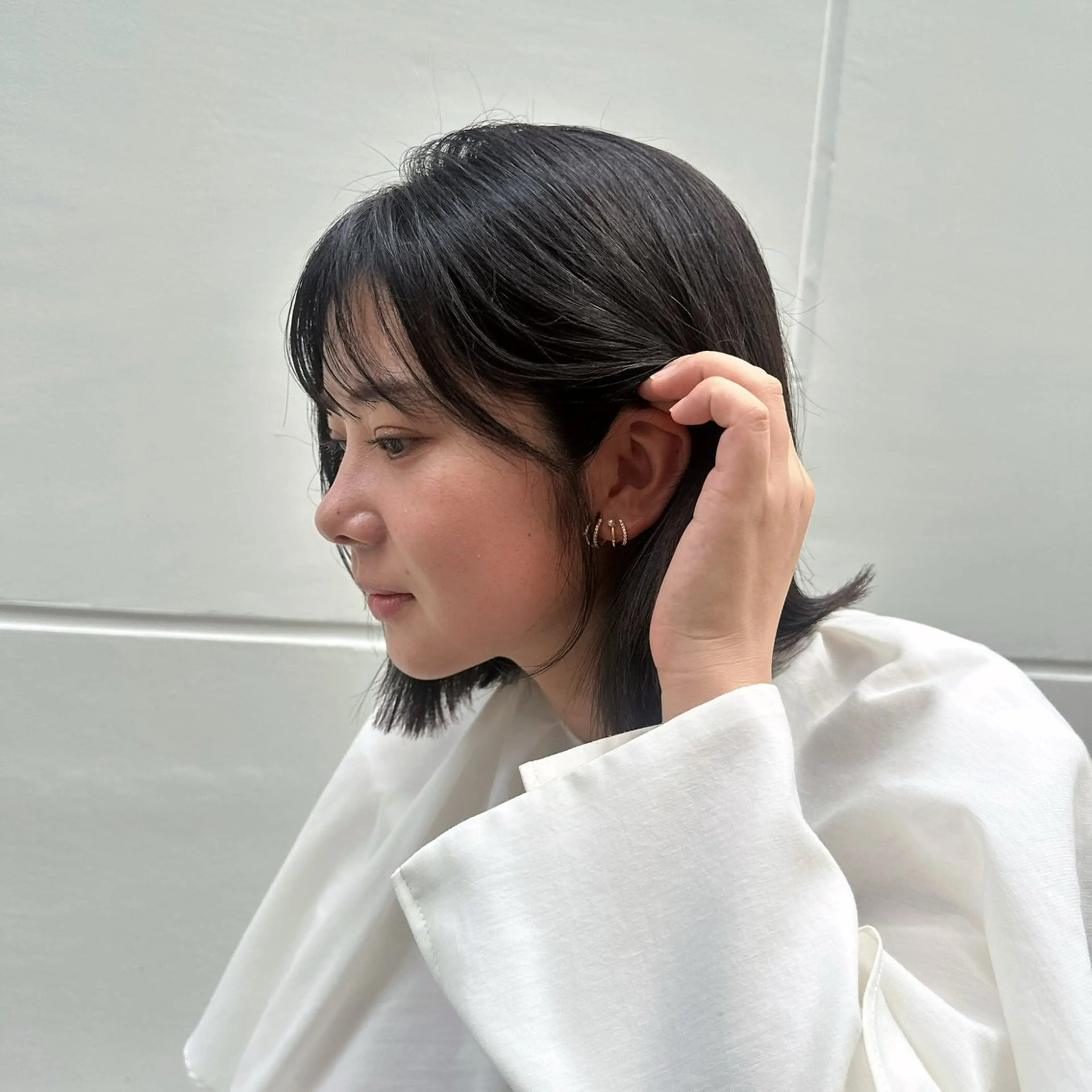 【前髪カット無料💖】🫧コテ巻き➕前髪カット🫧韓国風巻き髪もOK🇰🇷 ヘアセット専門サロンの仕上がり🎀の写真