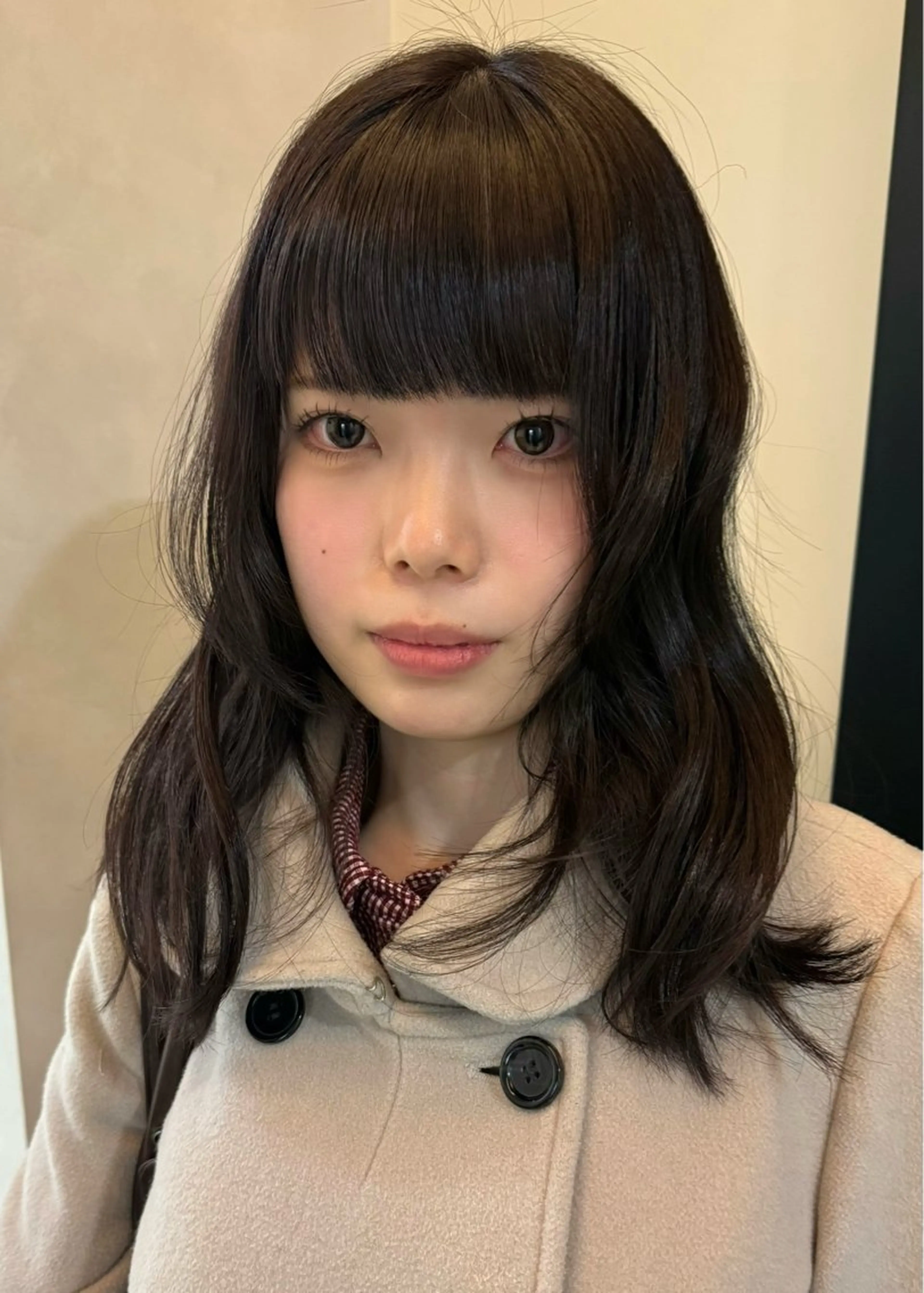 カラー ピンクカラー ヘアカラー Kaho 心斎橋カラーモデルのヘアスタイル