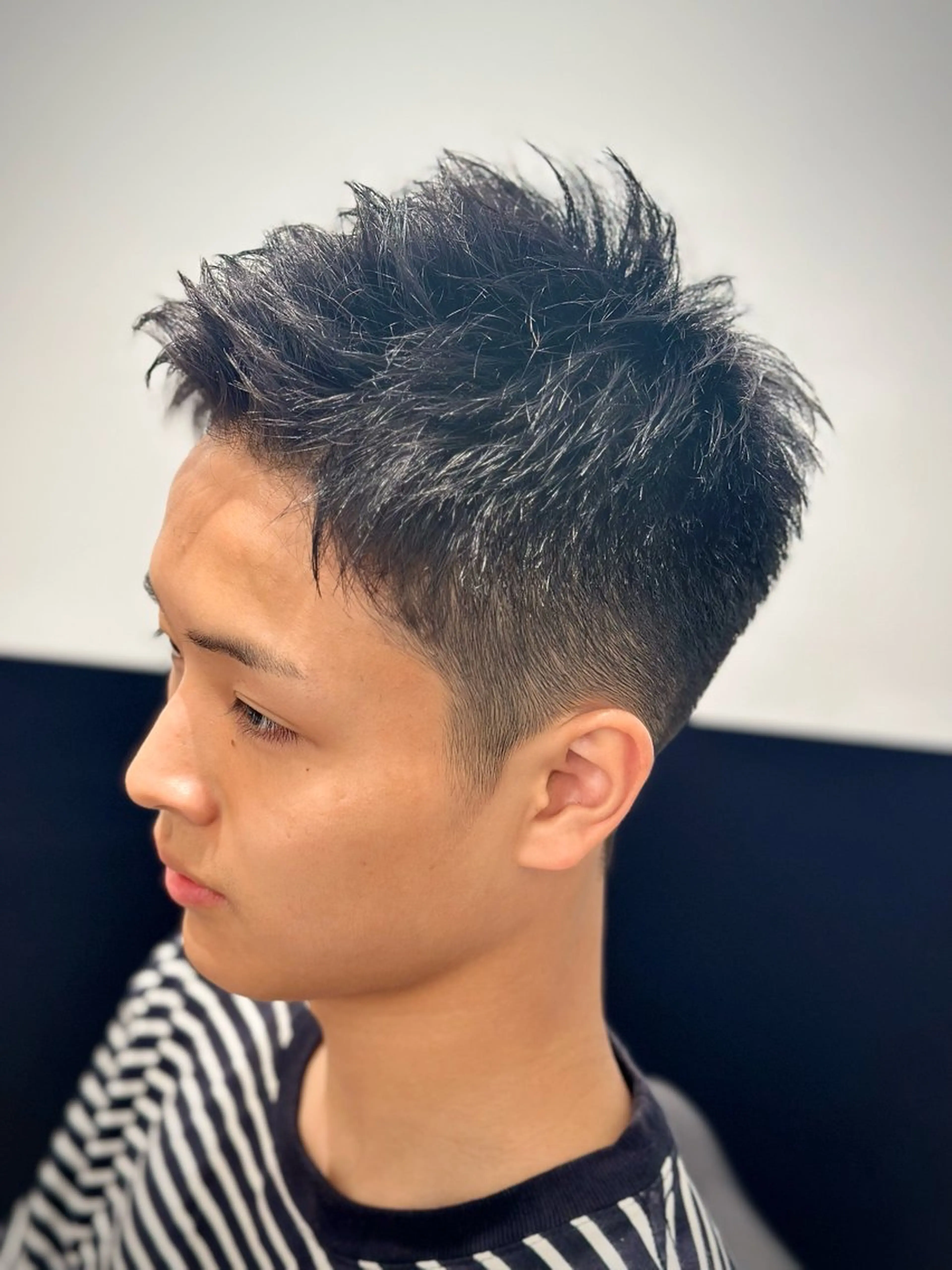 【土日祝】メンズカット+シェービング+ピーリング+フェイスパック ¥8250→¥6600の写真