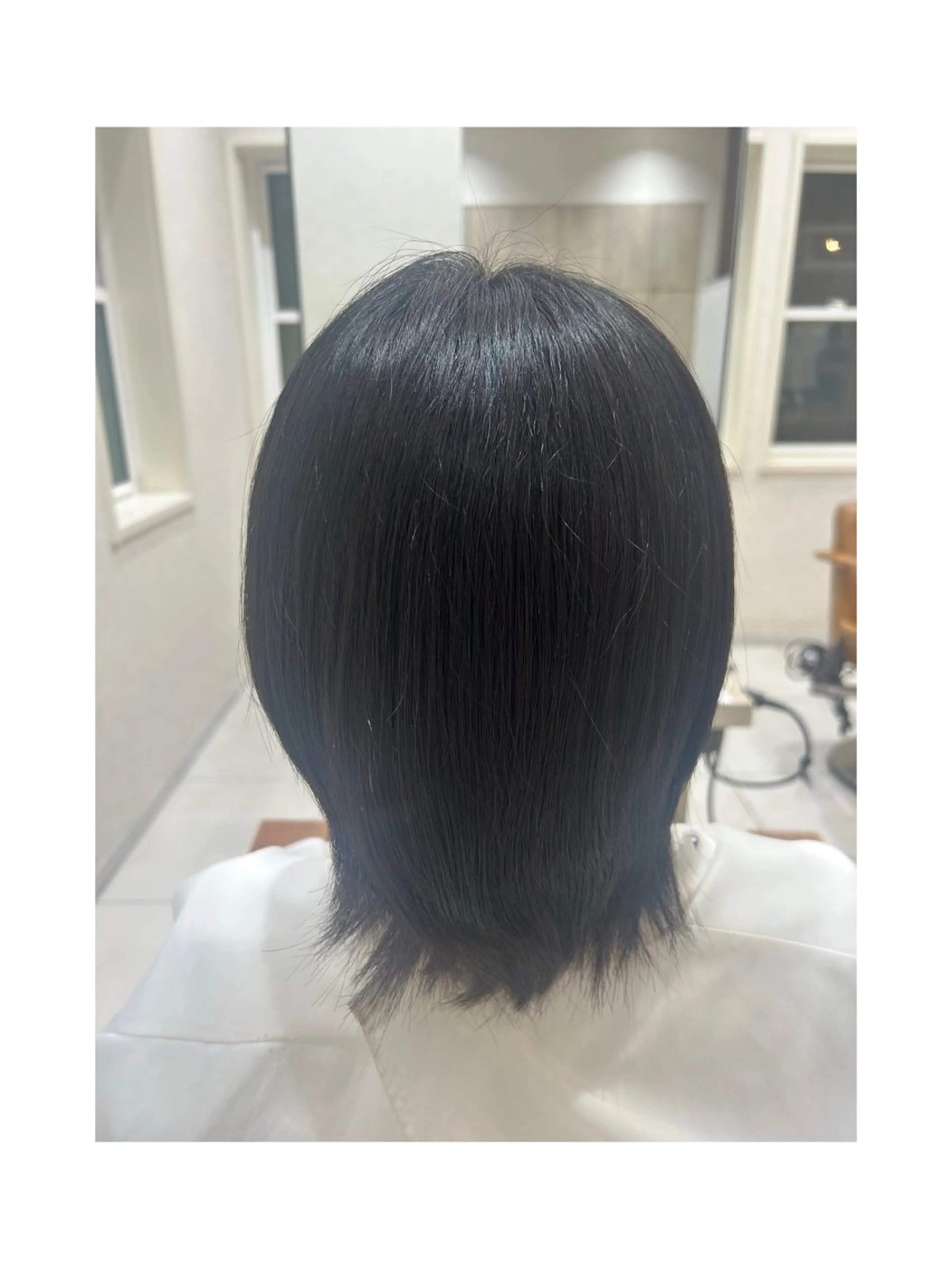 ショート パーマ 縮毛矯正 透明感＆艶カラー✨️ Honokaのヘアスタイル