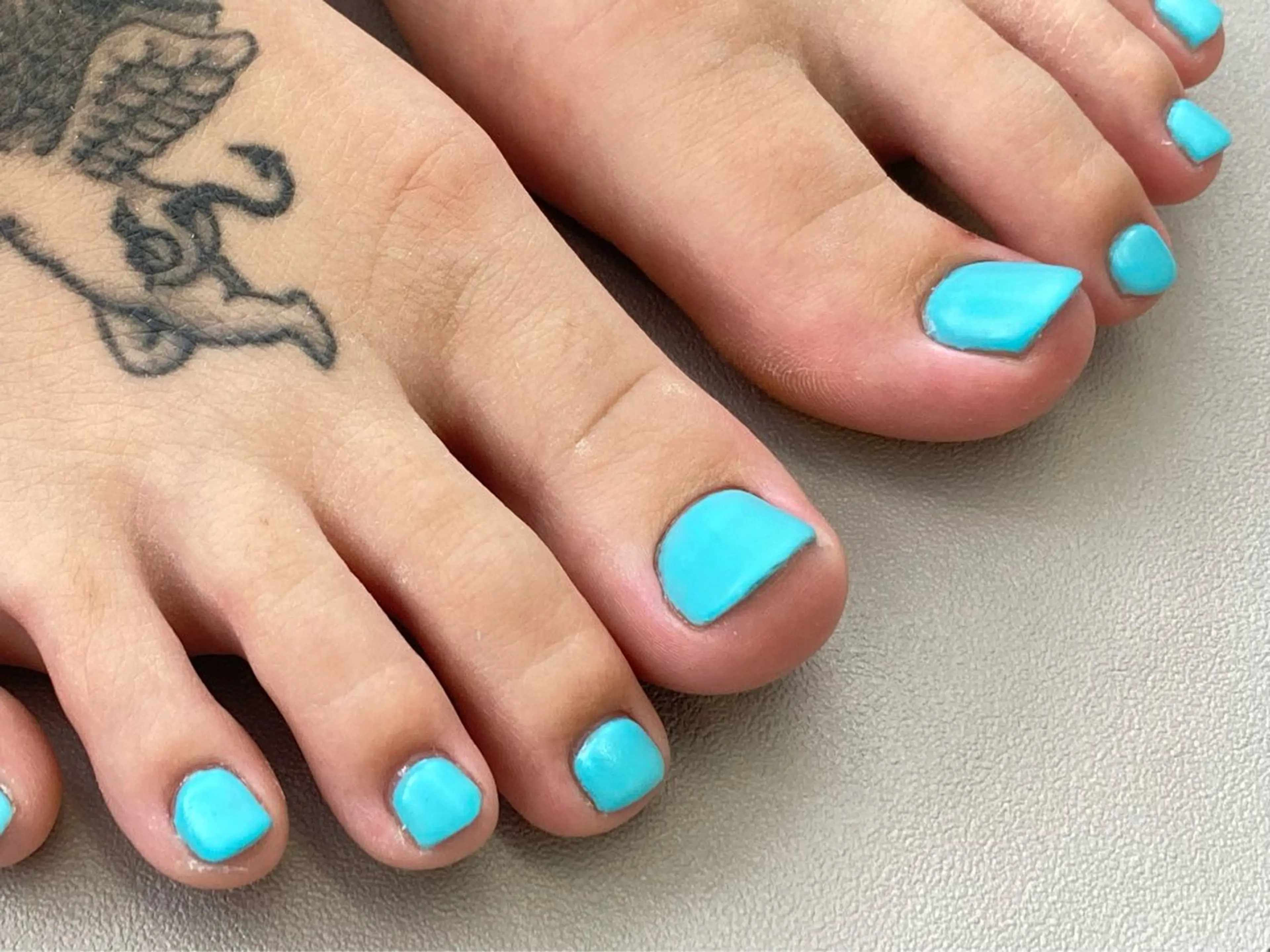 【フットジェル】ワンカラーの写真