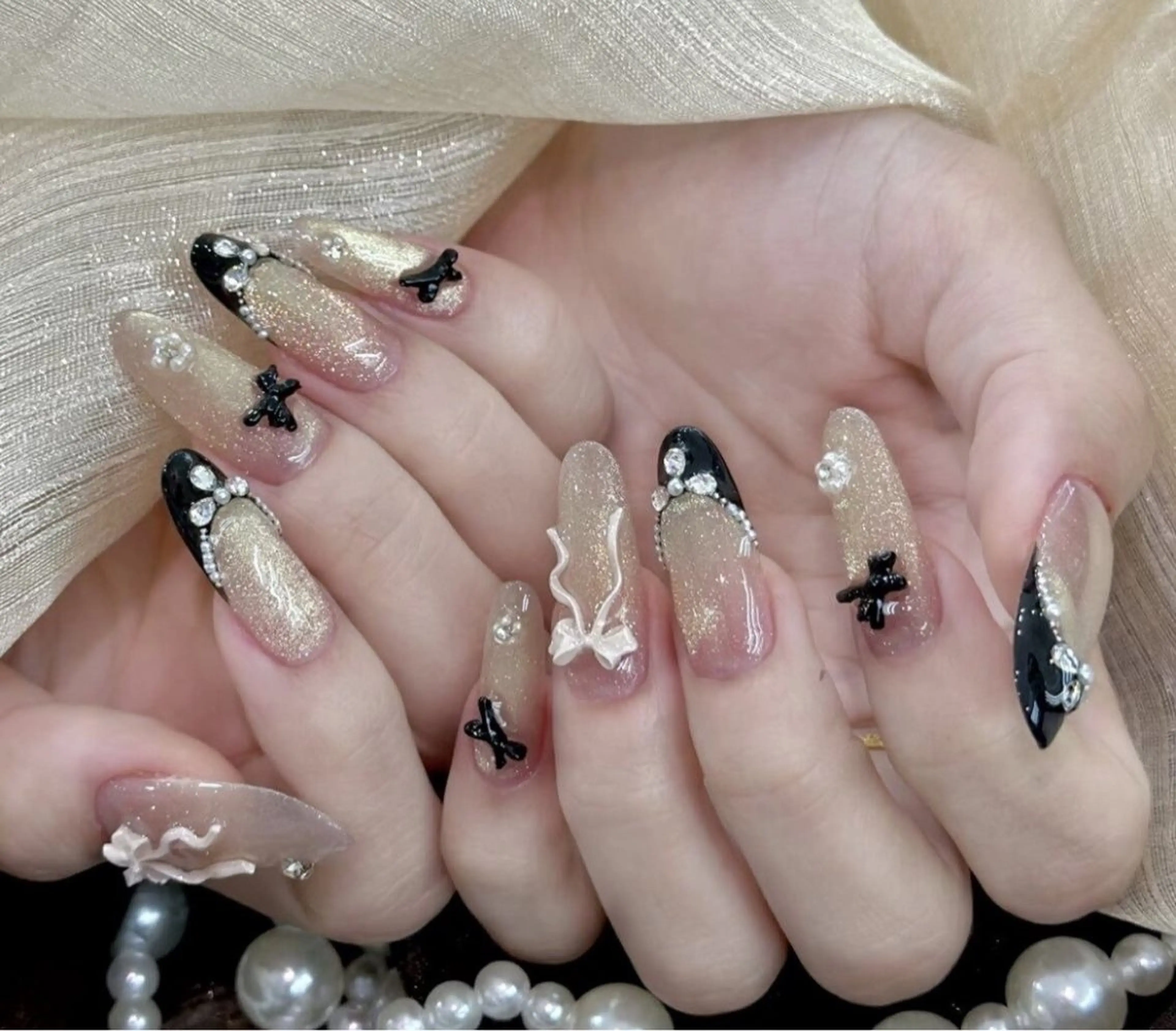 ★自爪持ち込みデザイン10根款 〈初回ジェルオフ無料〉の写真