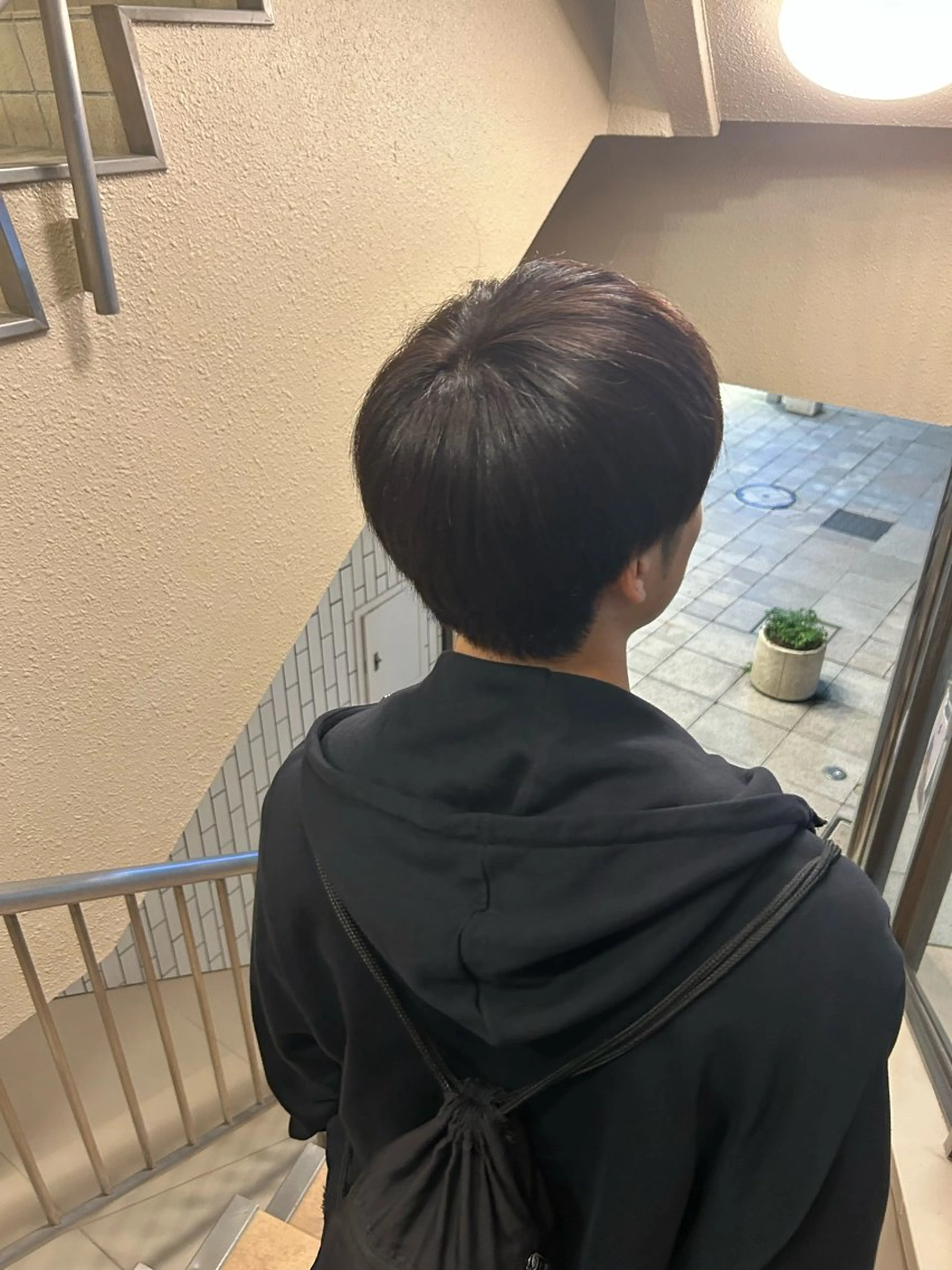 ショート カラー メンズ 佐々木 大地のヘアスタイル