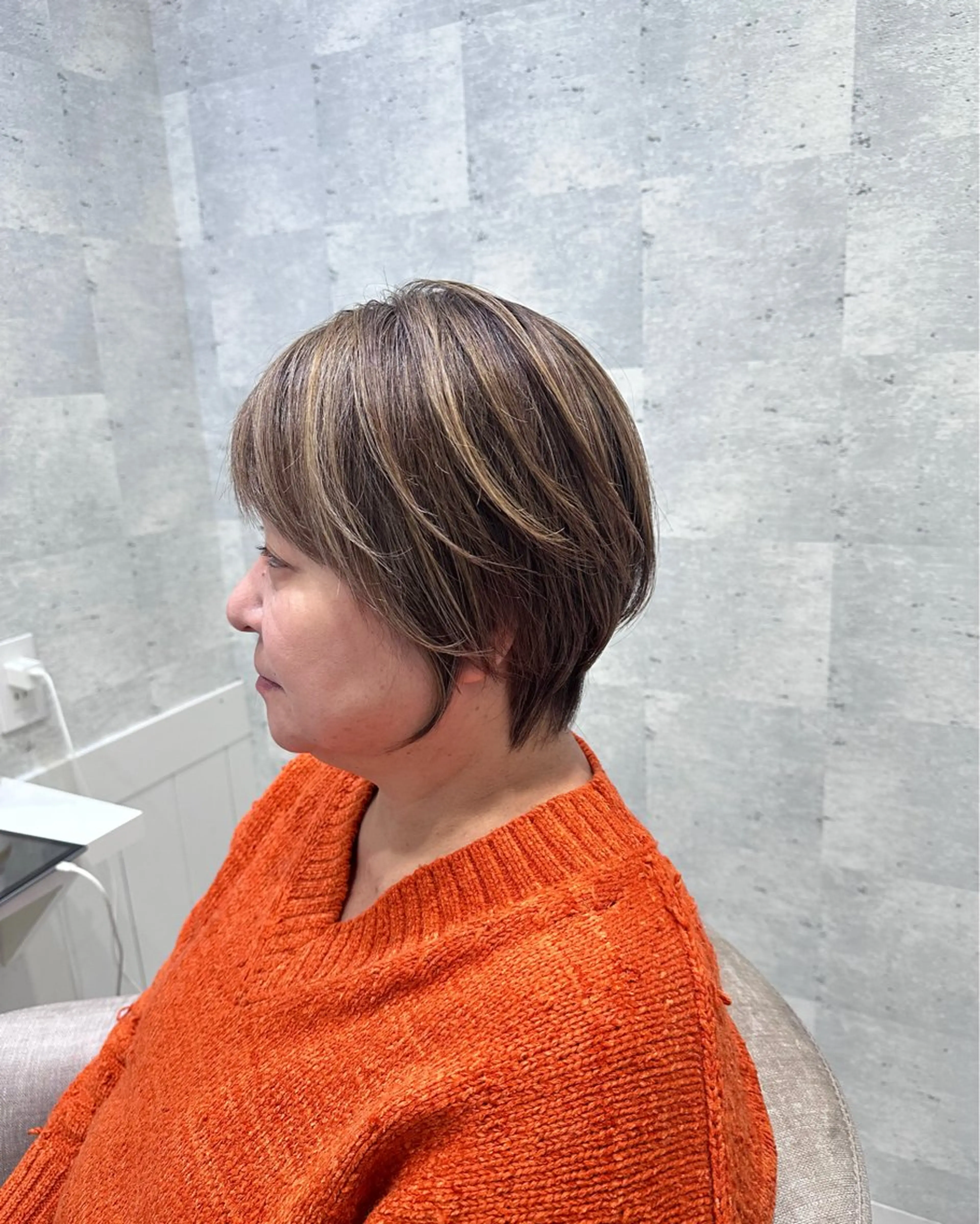 ショート カラー カット ヘアカラー トリートメント 西山 将太のヘアスタイル