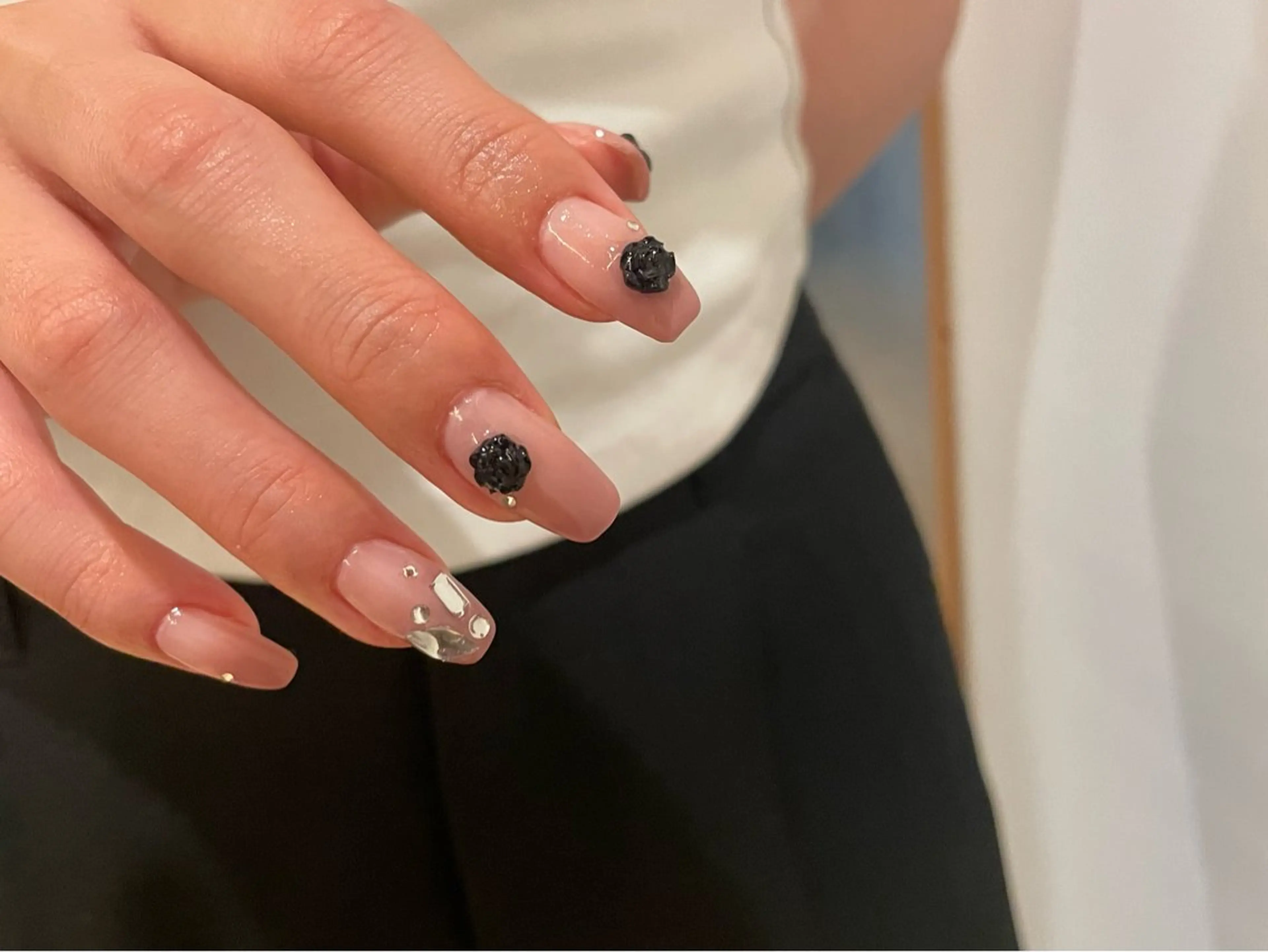 ネイル ワンホンネイル sugihara yuiのネイルデザイン