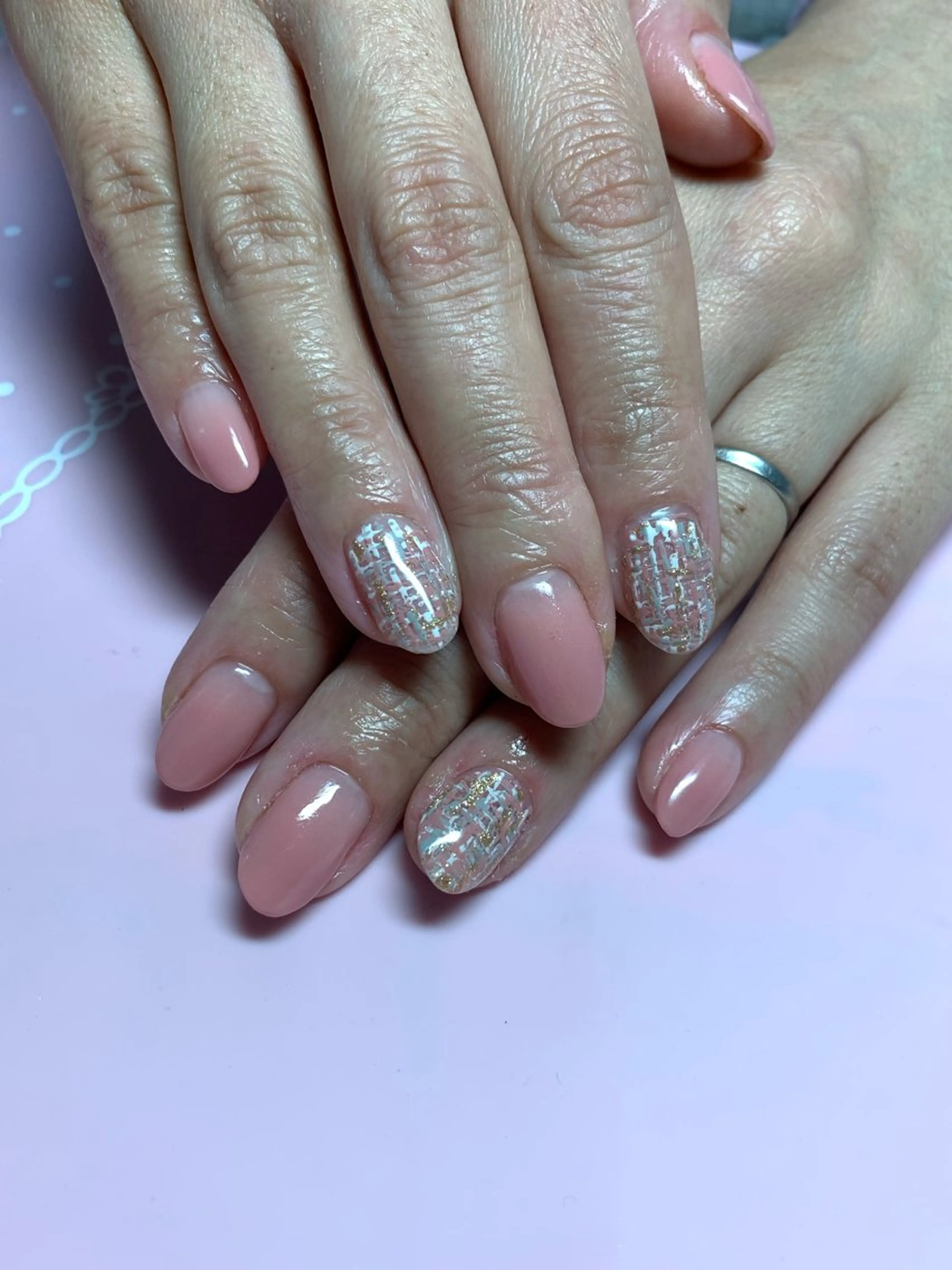 ネイル シンプルネイル 浦和 ペルテネイルのネイルデザイン