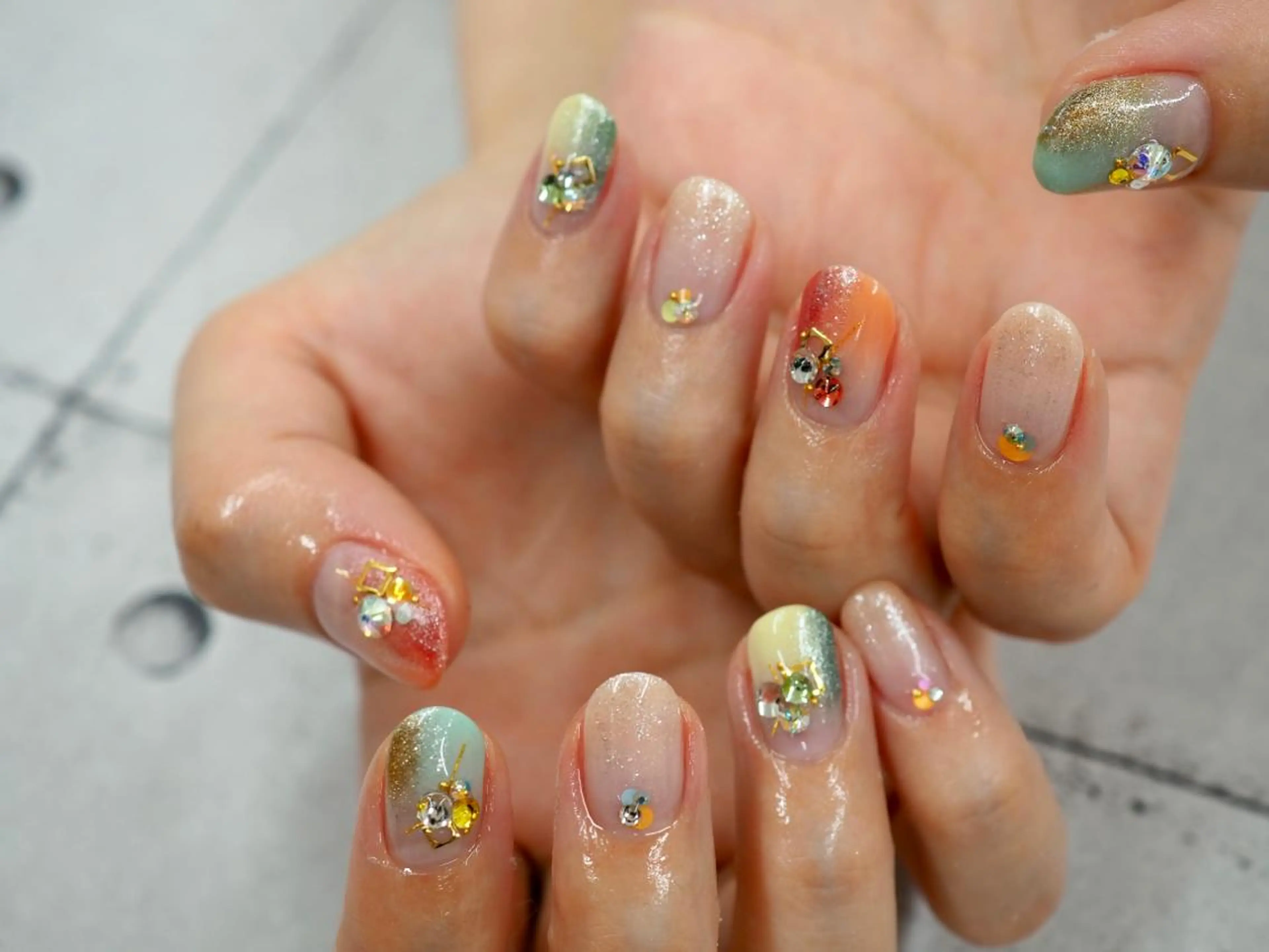 ネイル アートネイル ハンドネイル kanai miwaのネイルデザイン