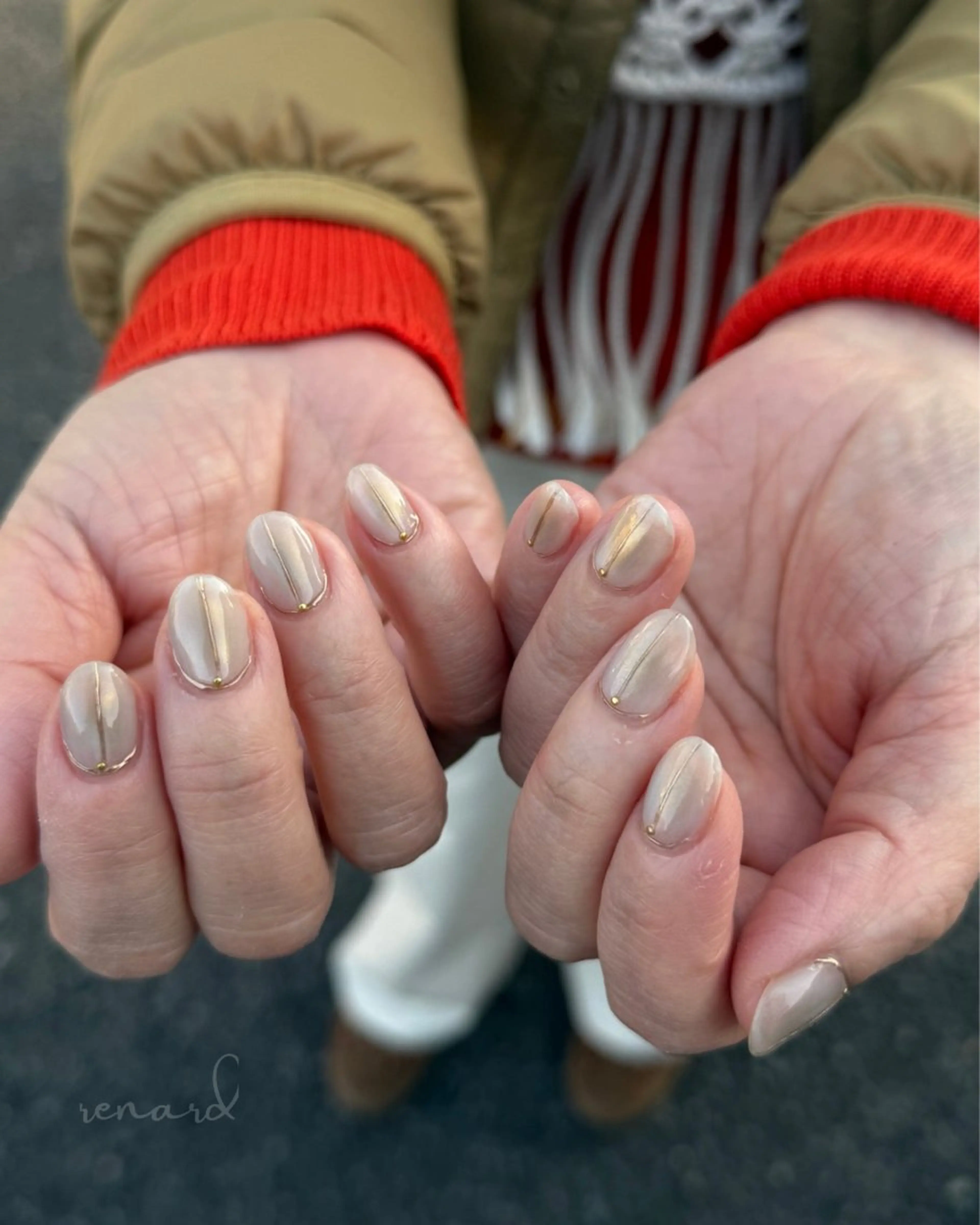 ショート renard nailのネイルデザイン