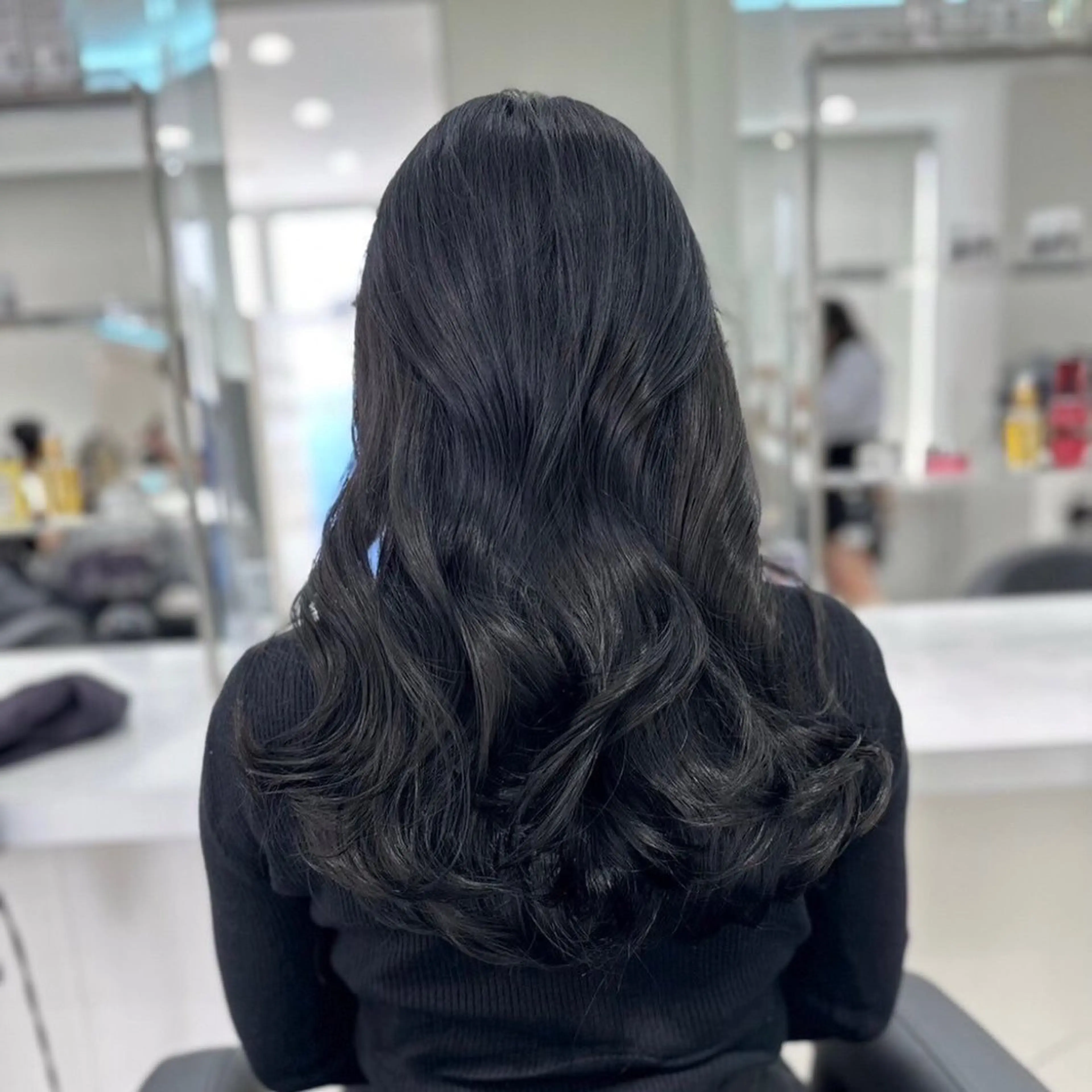 ロング カラー ヘアカラー トリートメント kaho透明感/ 艶カラー💜🫧のヘアスタイル