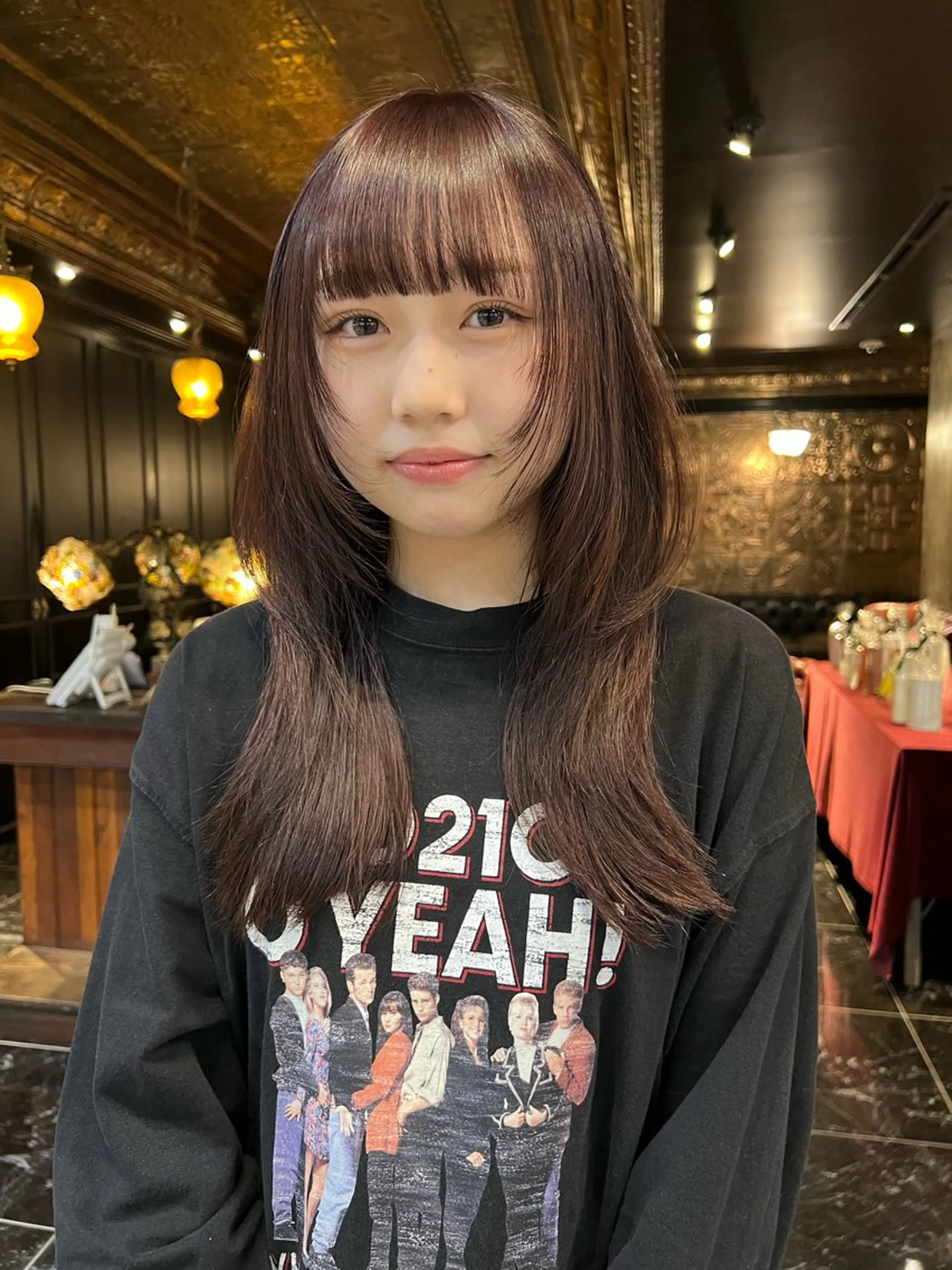 ロング カラー haco＋所属・圧倒的デザイン力 店長🎨RENAのヘアスタイル