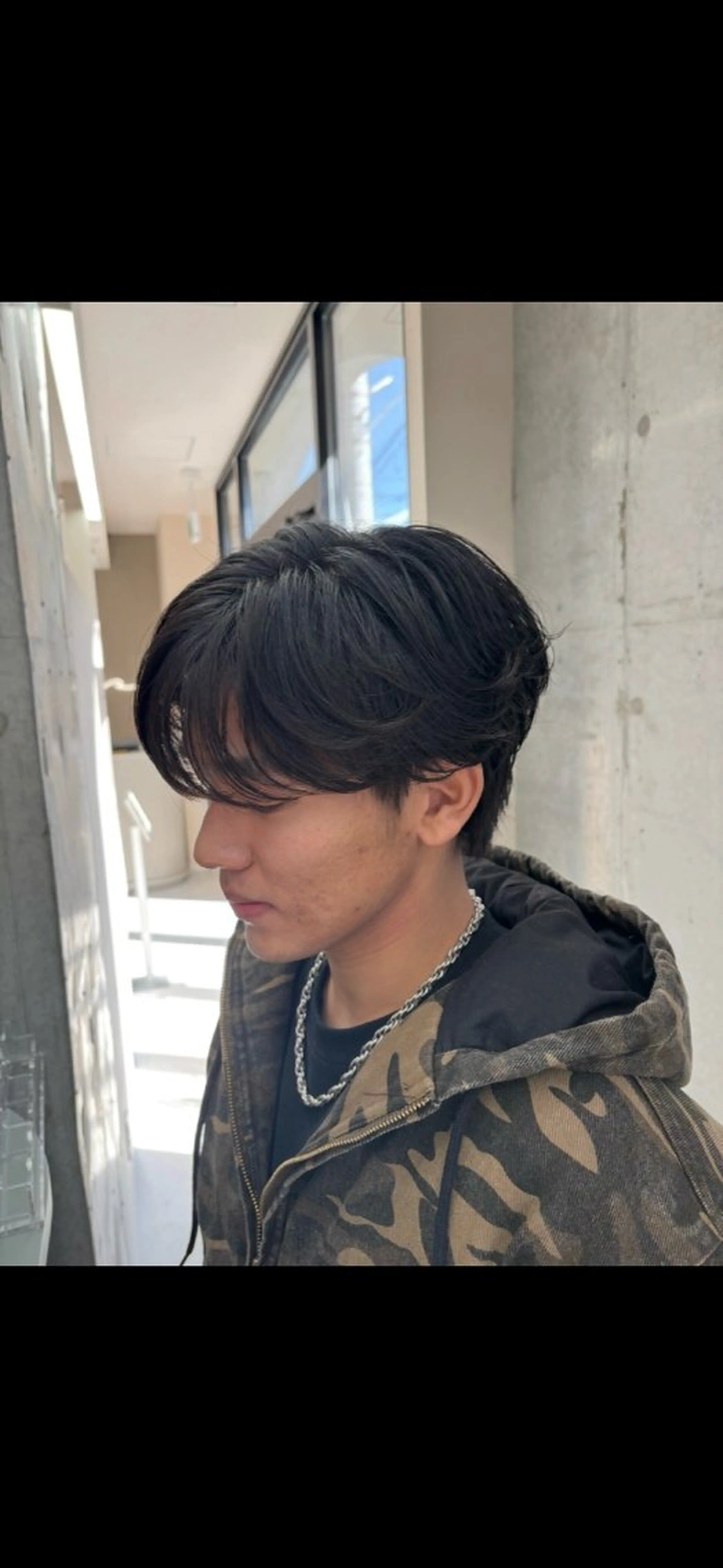 パーマ メンズ 為谷莉世/ハイトーン /大宮のヘアスタイル