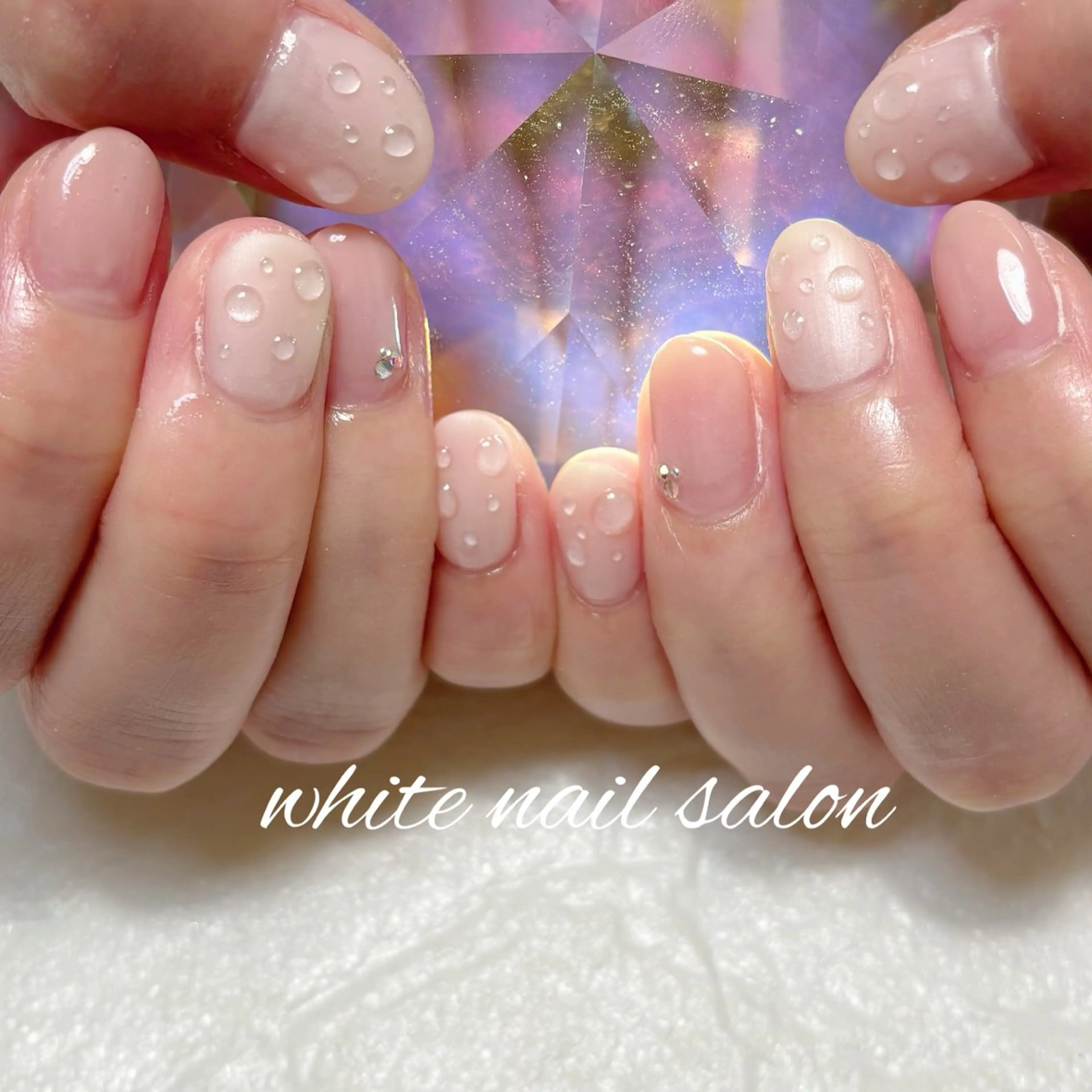 ネイル フットネイル ハンドネイル white nail salonのネイルデザイン
