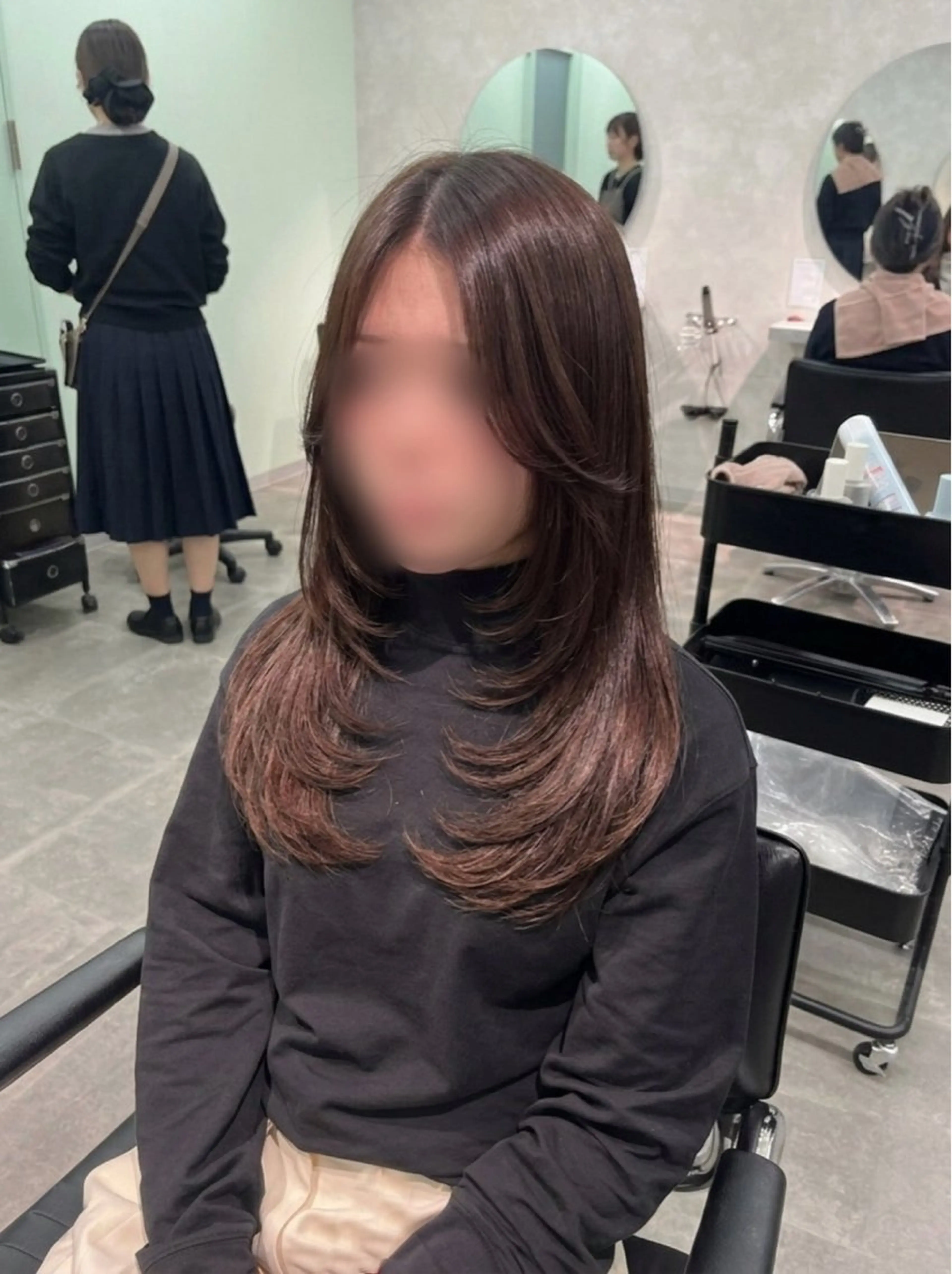 ロング 韓国ボブ🇰🇷🎀 山本うららのヘアスタイル